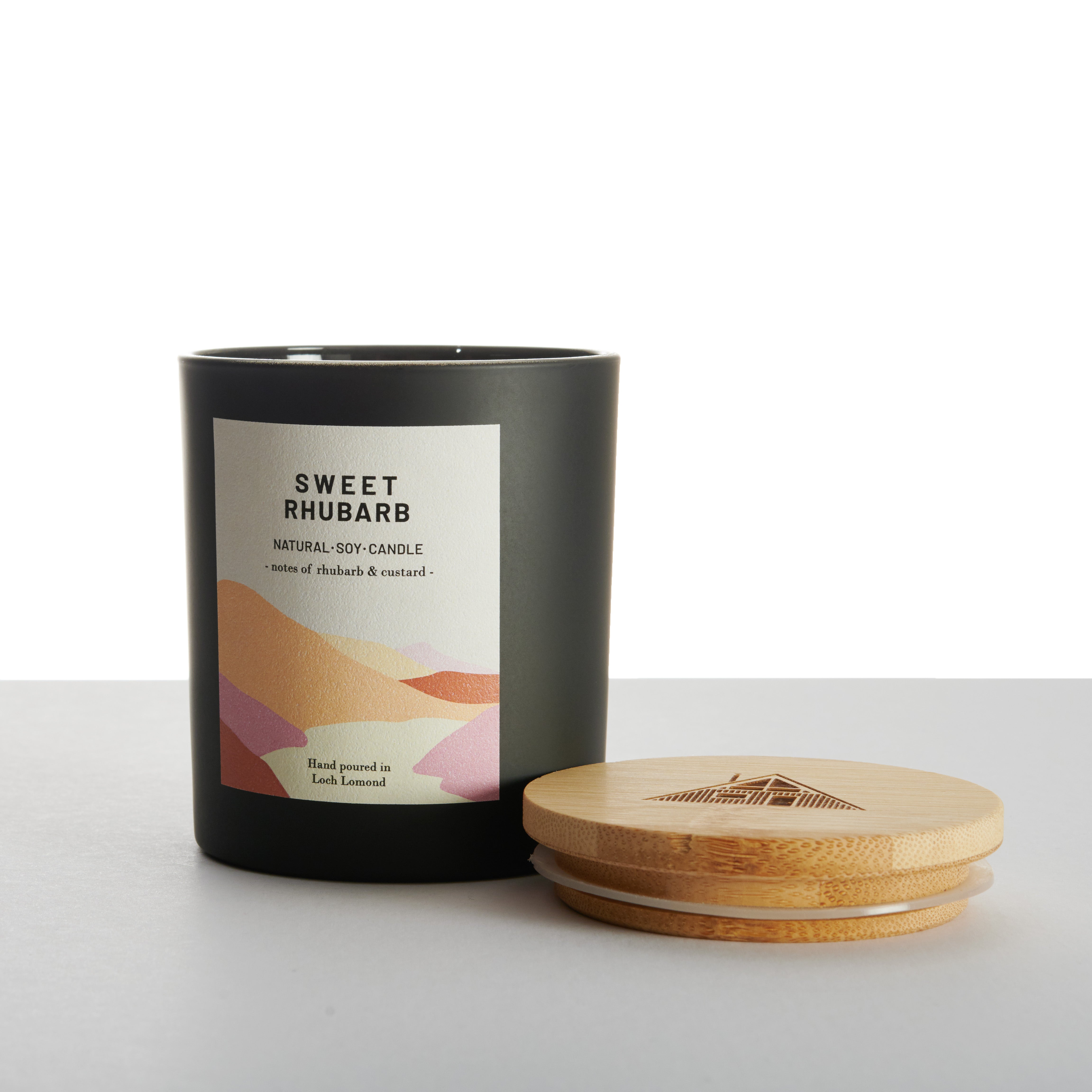 Sweet Rhubarb - 450g - Organic & Vegan Scented Candles | Ocoee House