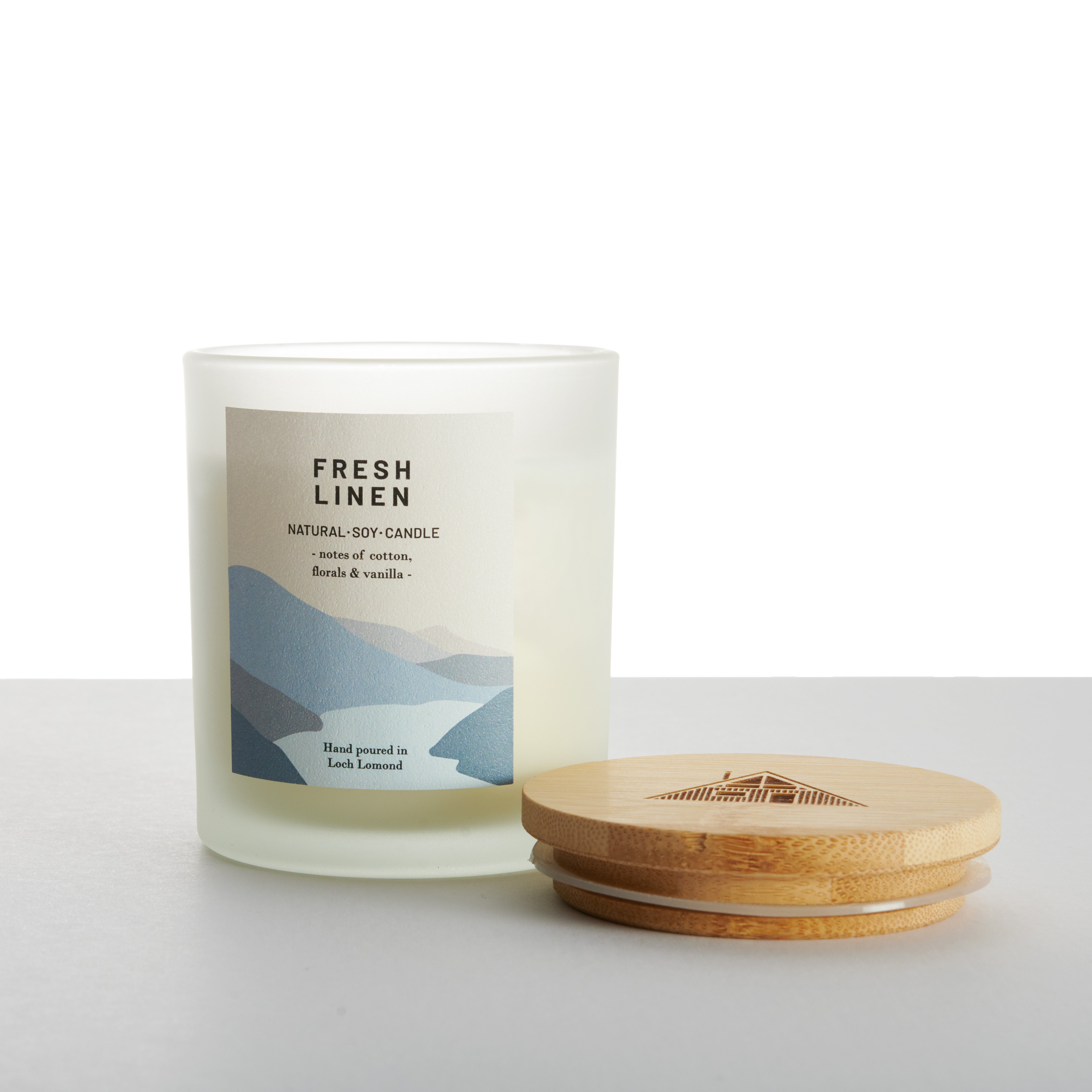 Fresh Linen - 450g - Organic & Vegan Scented Candles | Ocoee House