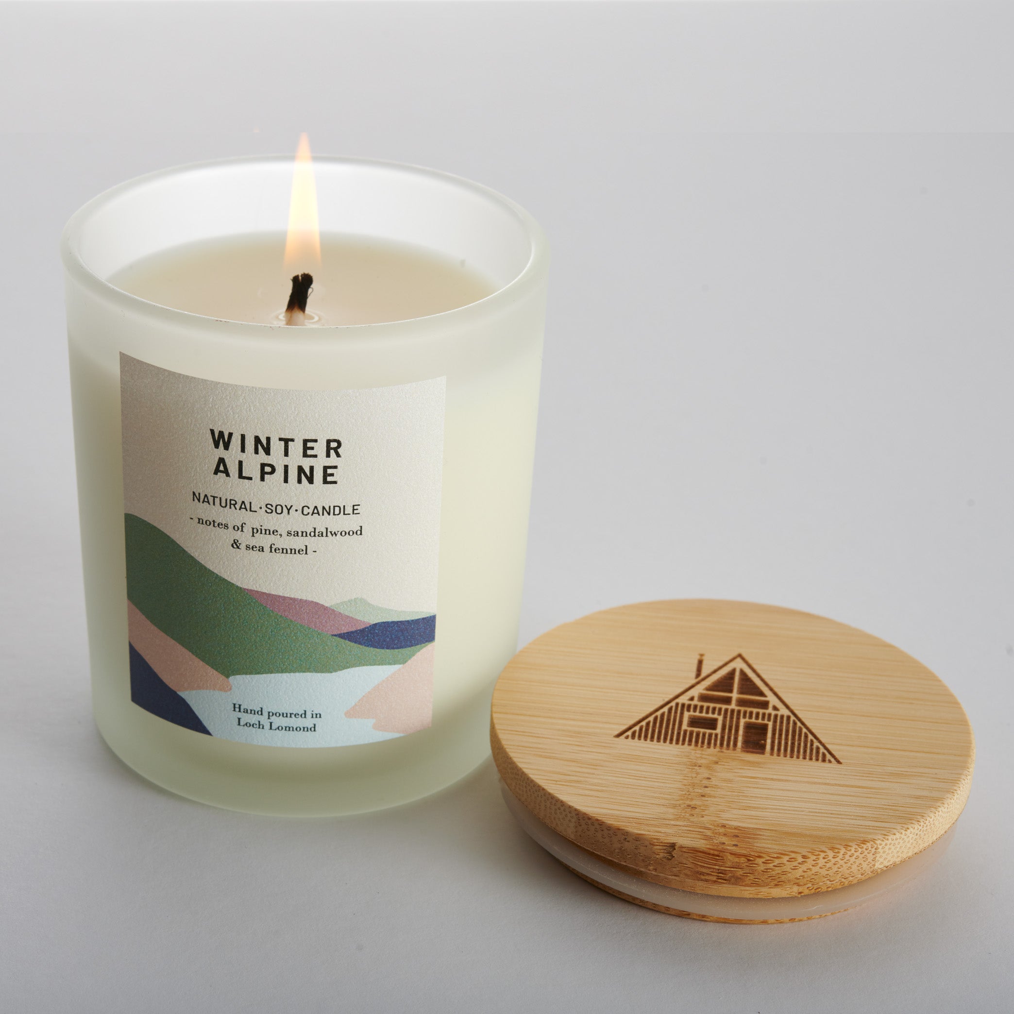Winter Alpine - 450g - Organic & Vegan Scented Candles | Ocoee House