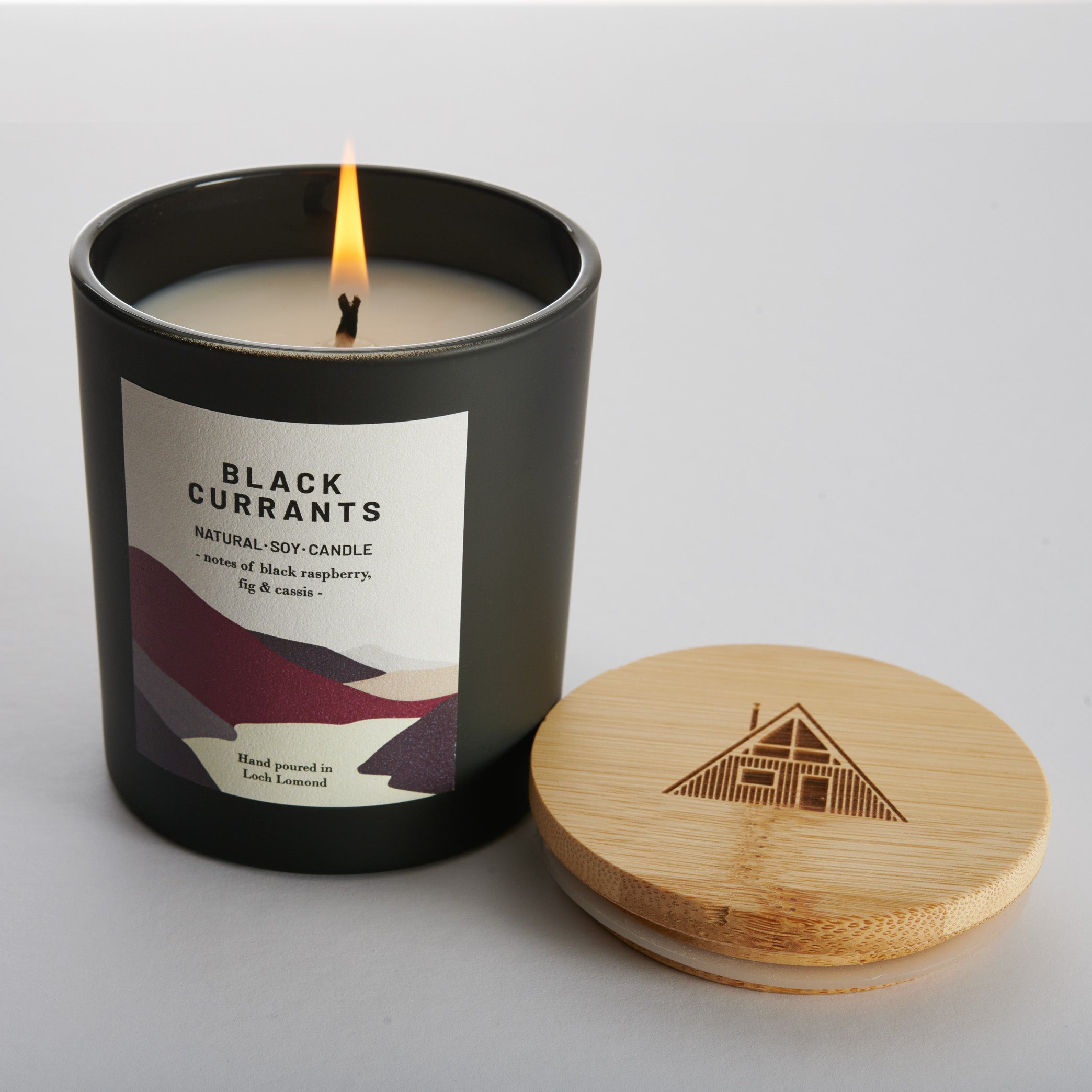 Black Currants - 450g - Organic & Vegan Scented Candles | Ocoee House