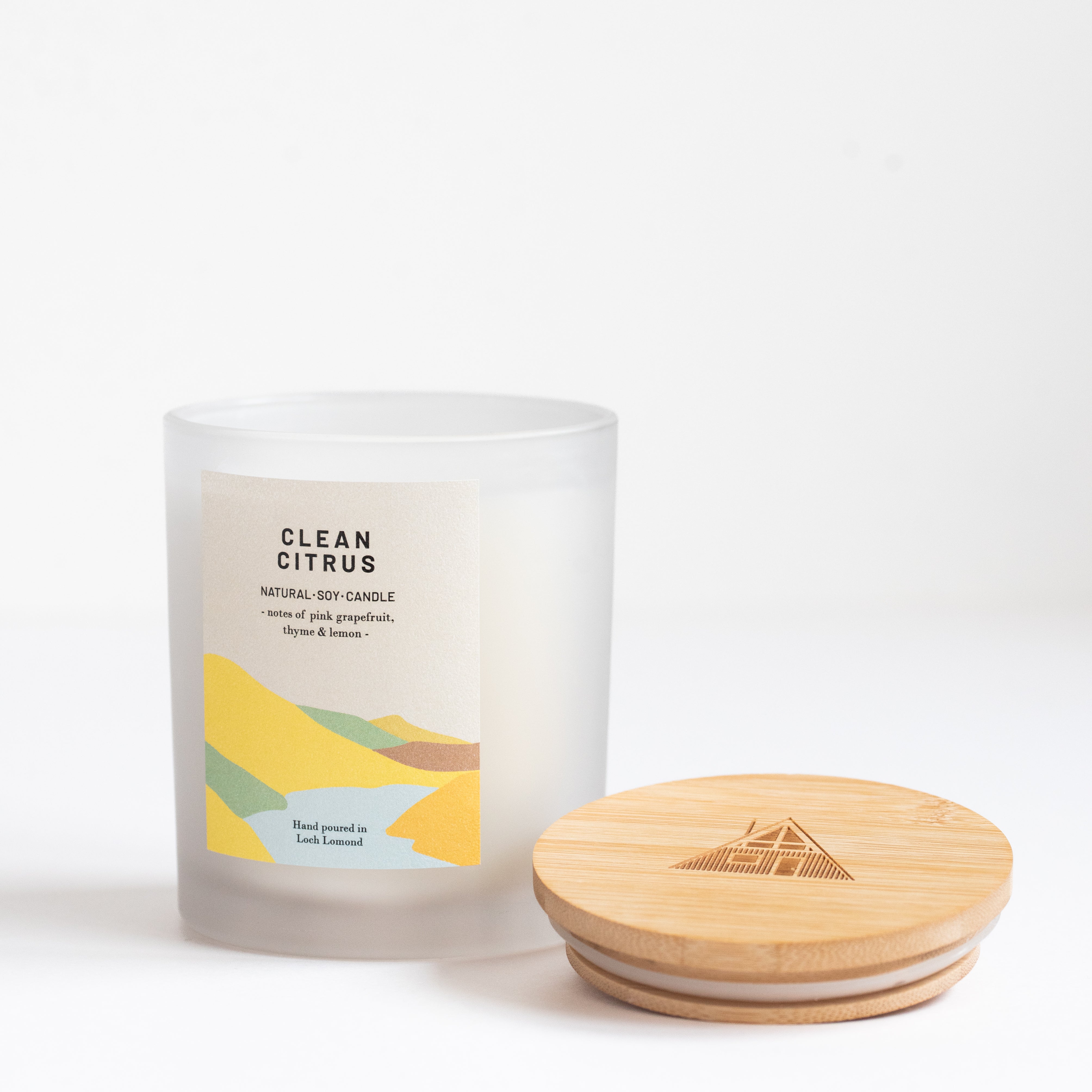 Clean Citrus - 760g - Organic & Vegan Scented Candles | Ocoee House