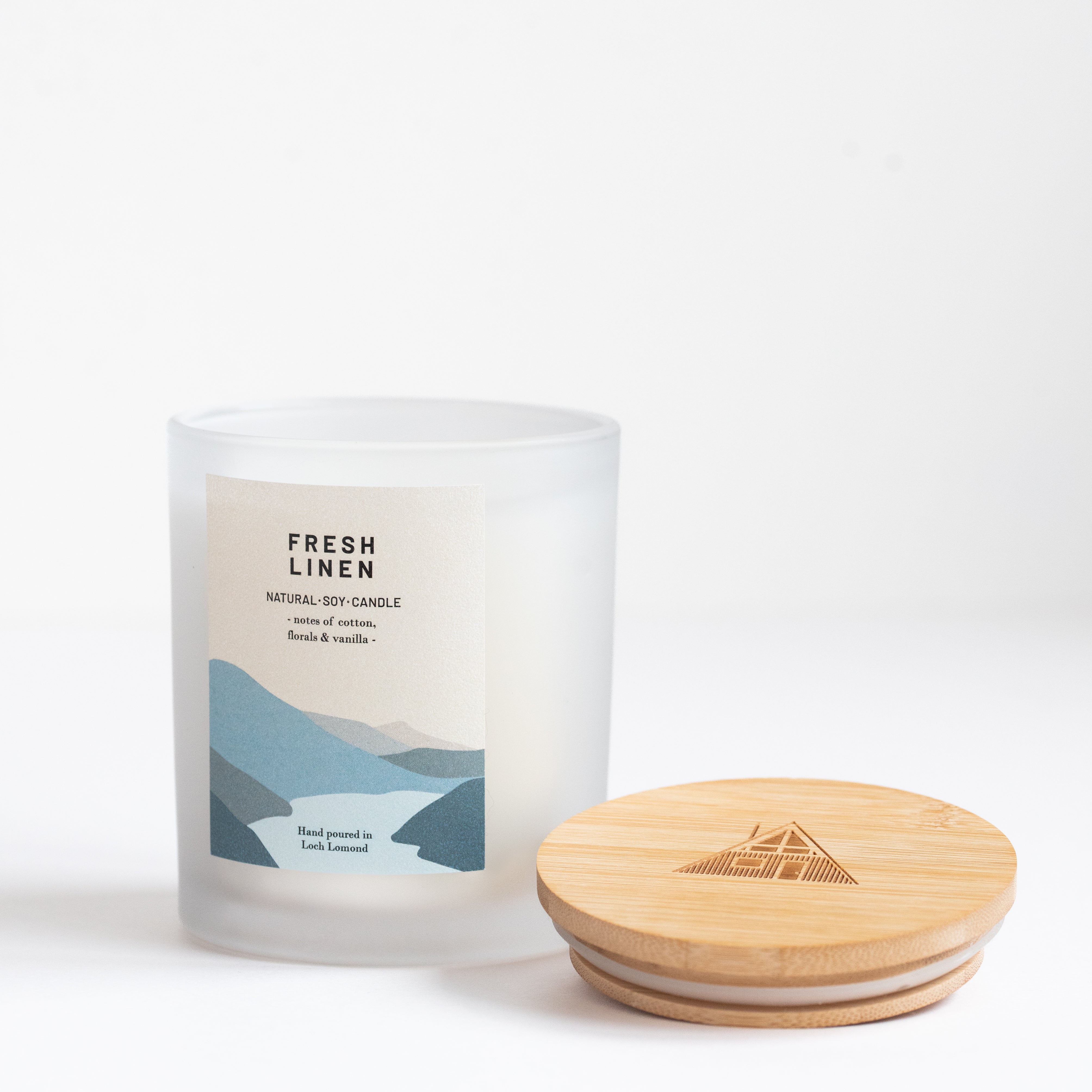 Fresh Linen - 760g - Organic & Vegan Scented Candles | Ocoee House
