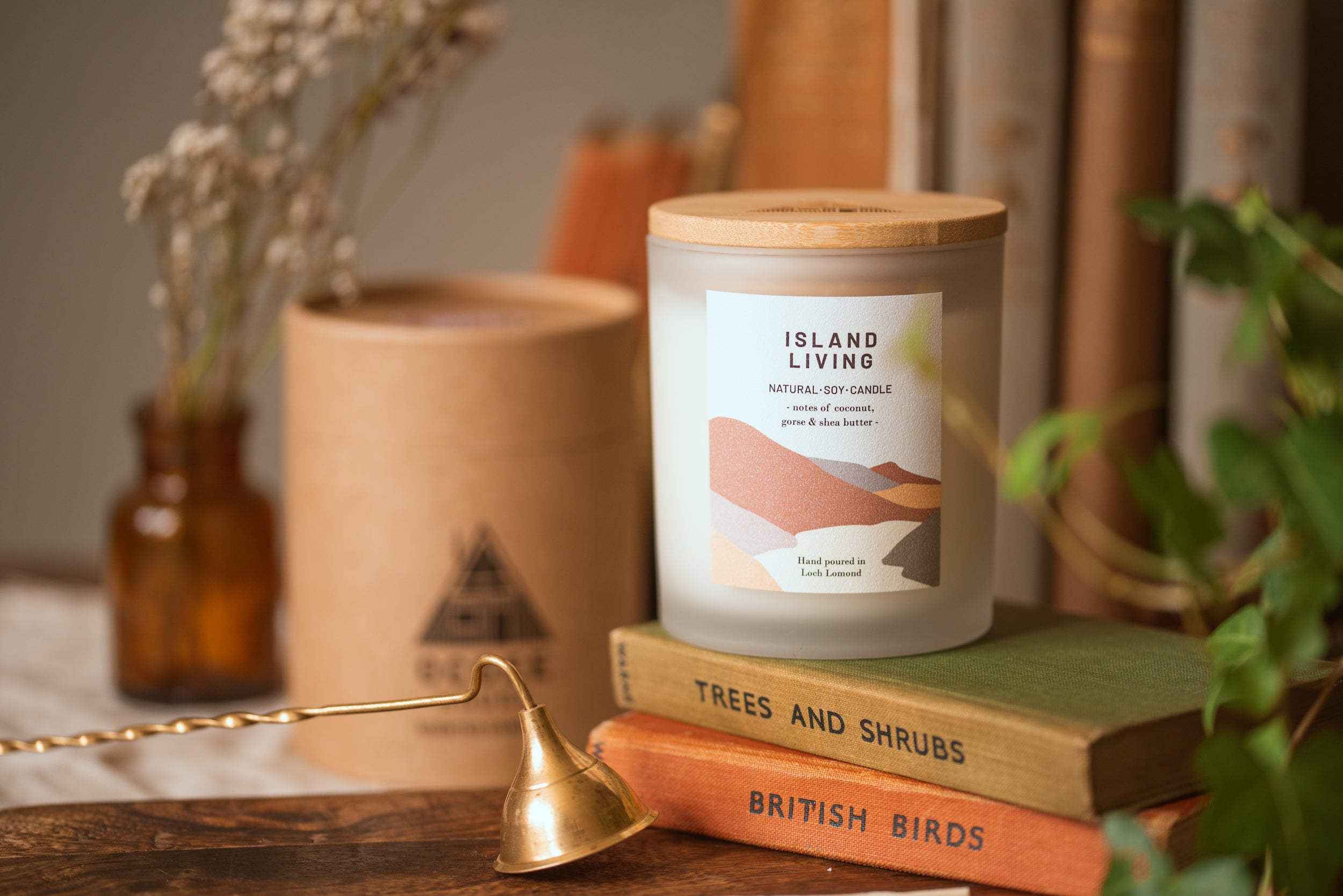 Island Living - 450g - Organic & Vegan Scented Candles | Ocoee House
