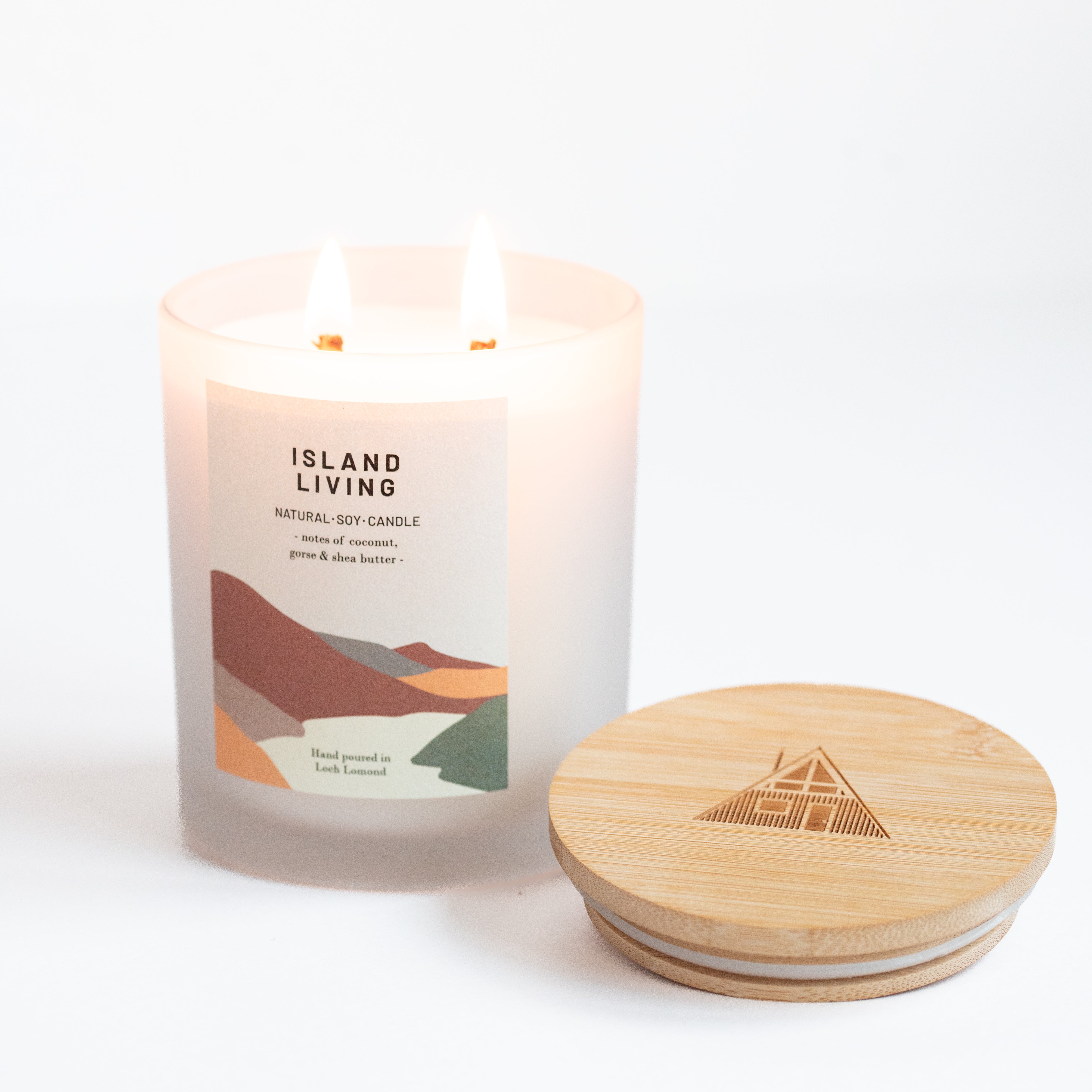 Island Living - 760g - Organic & Vegan Scented Candles | Ocoee House