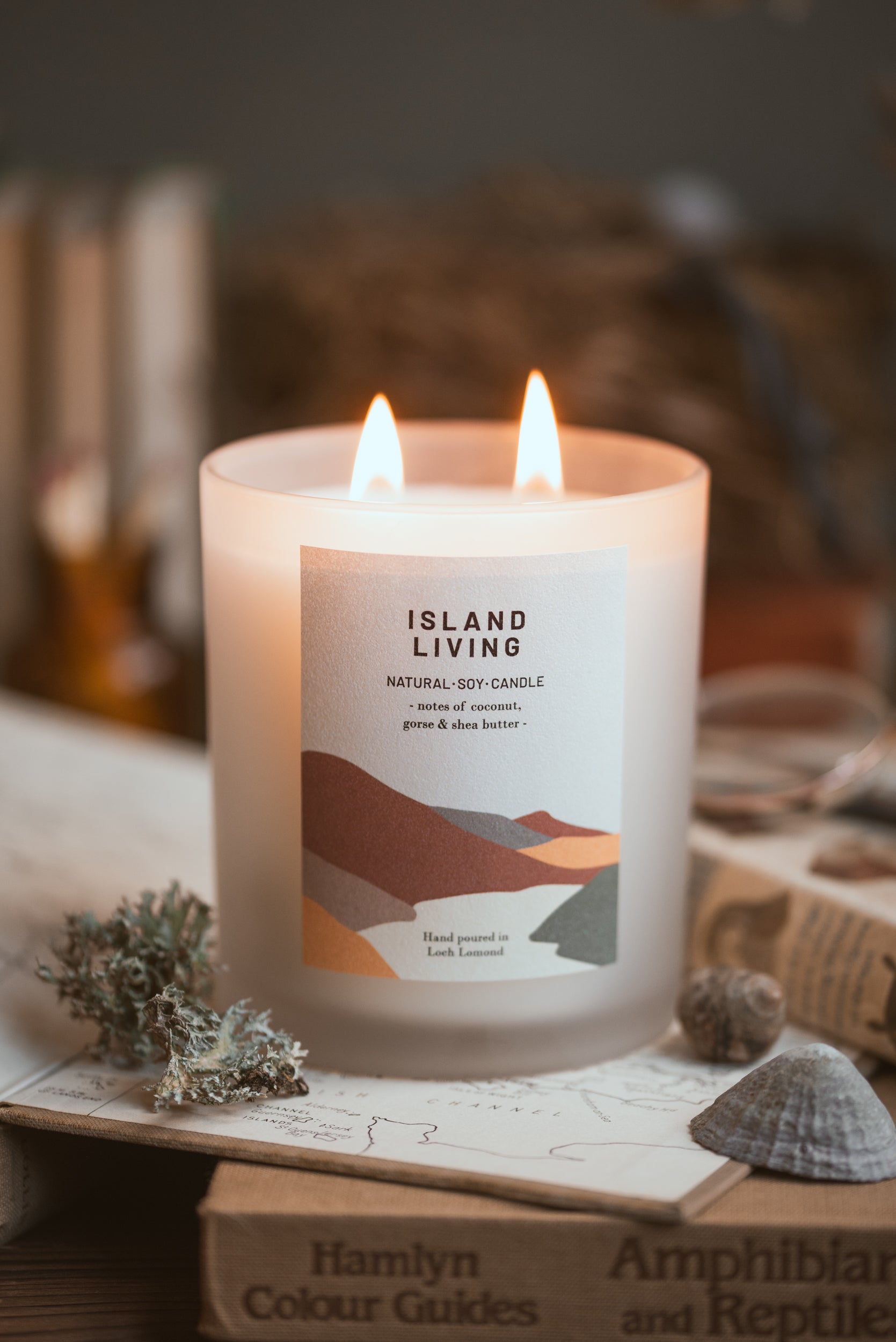 Island Living - 760g - Organic & Vegan Scented Candles | Ocoee House
