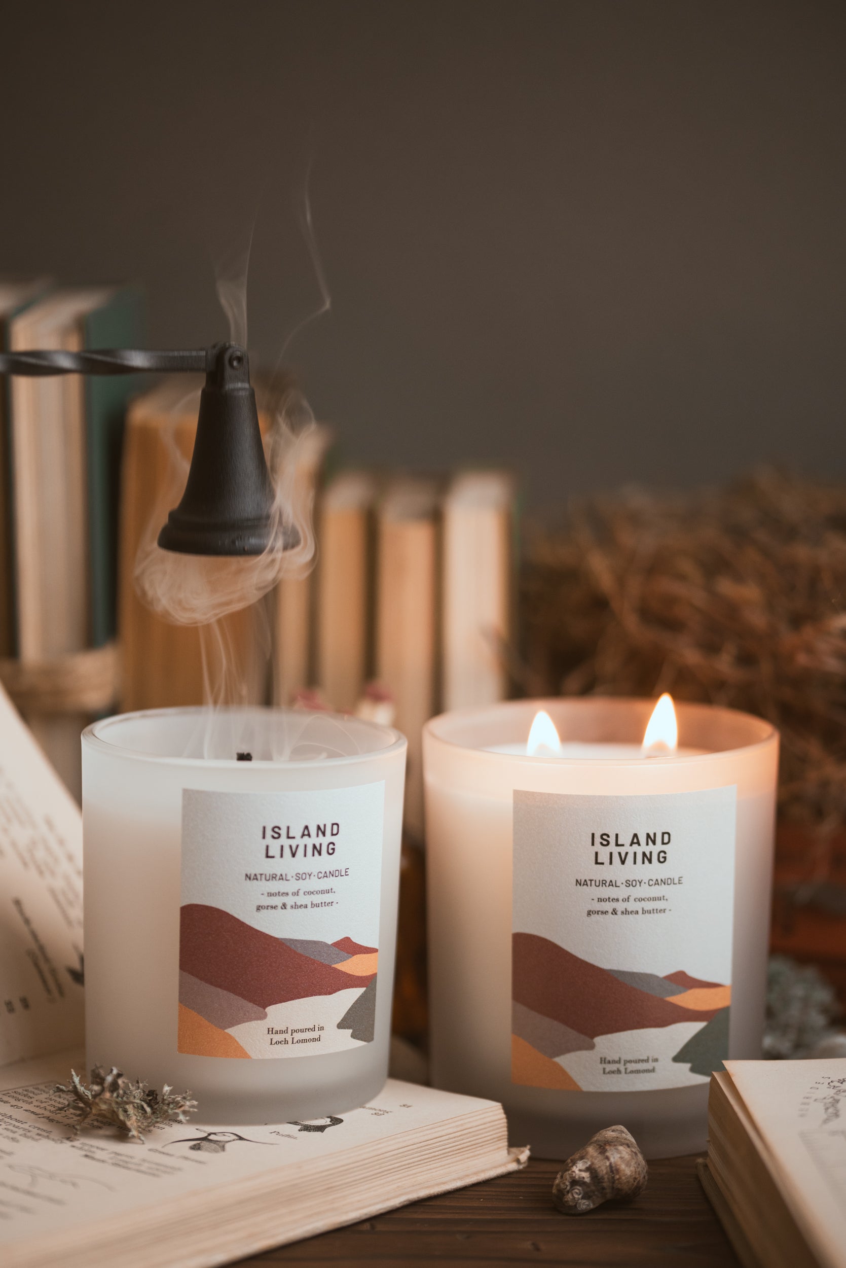 Island Living - 760g - Organic & Vegan Scented Candles | Ocoee House