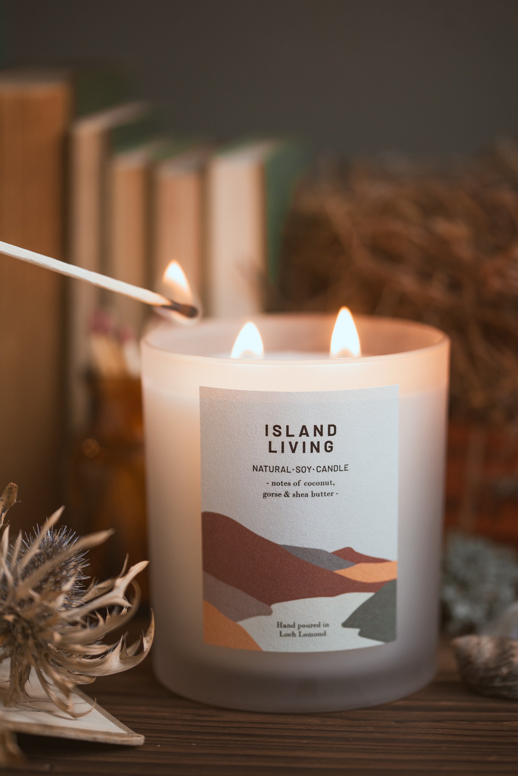 Island Living - 760g - Organic & Vegan Scented Candles | Ocoee House