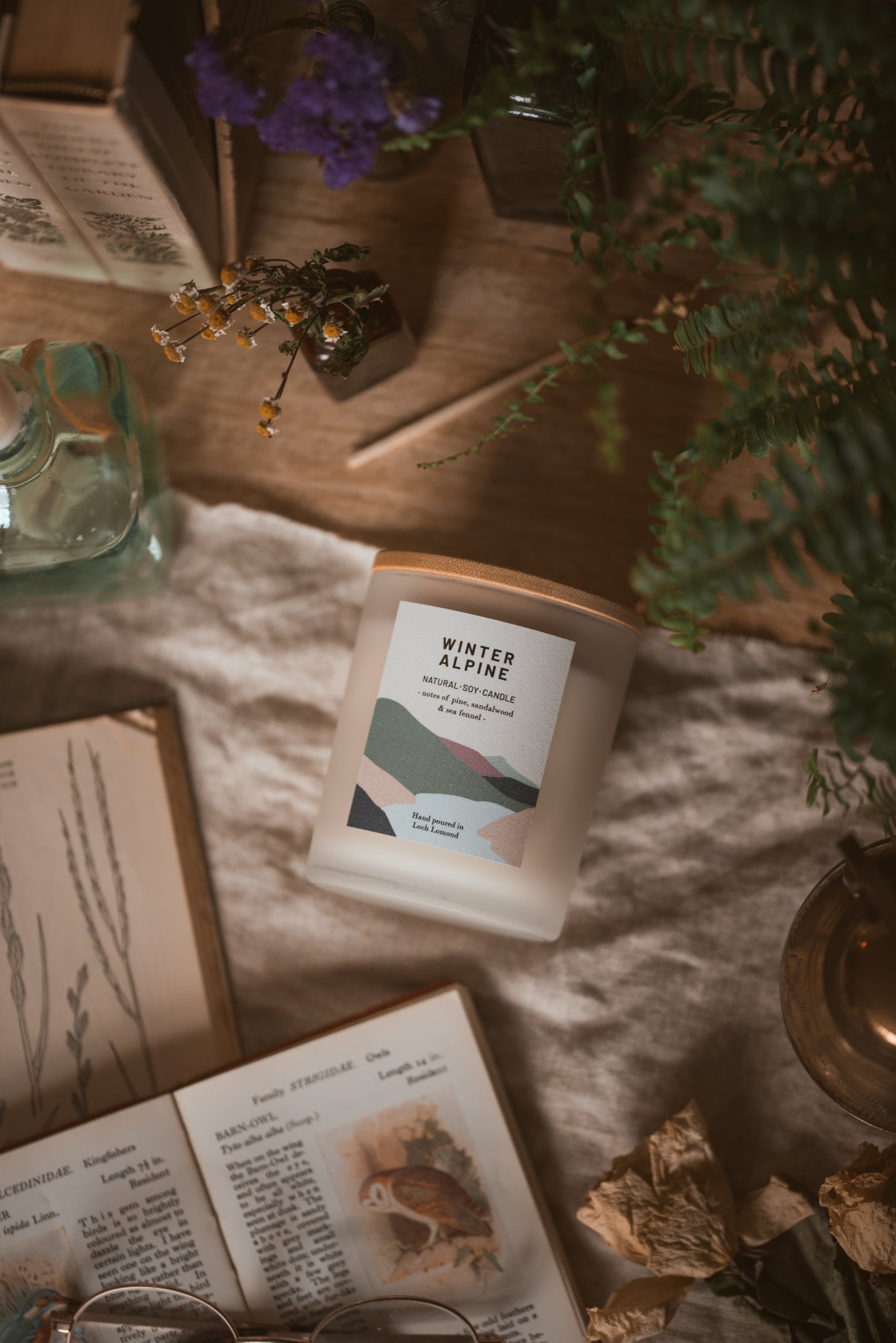 Winter Alpine - 450g - Organic & Vegan Scented Candles | Ocoee House