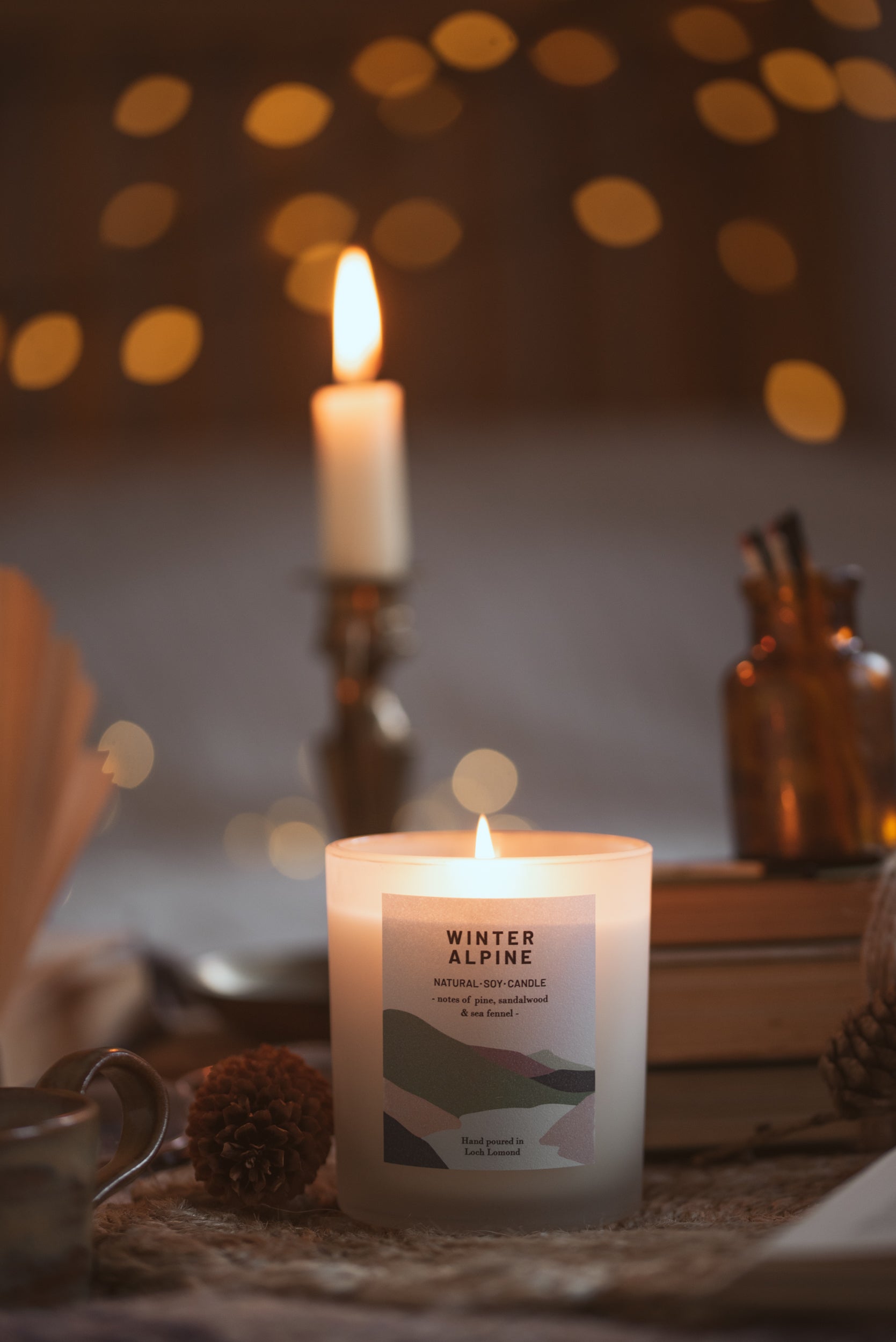 Winter Alpine - 450g - Organic & Vegan Scented Candles | Ocoee House