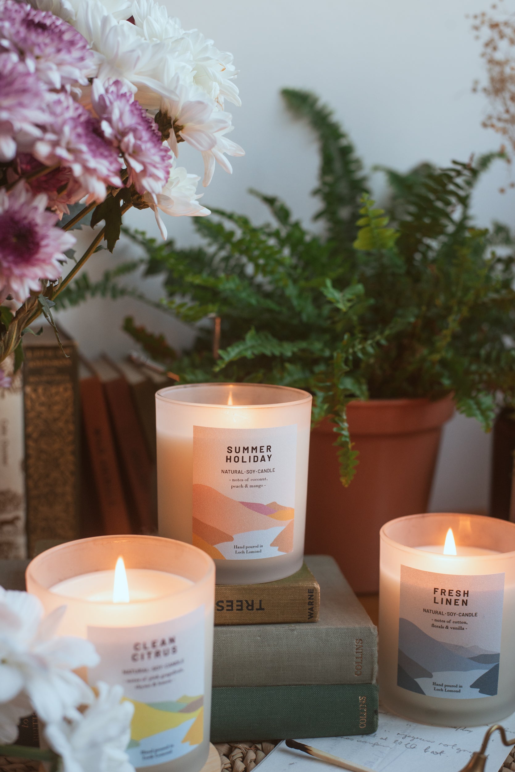 Summer Holiday - 450g - Organic & Vegan Scented Candles | Ocoee House