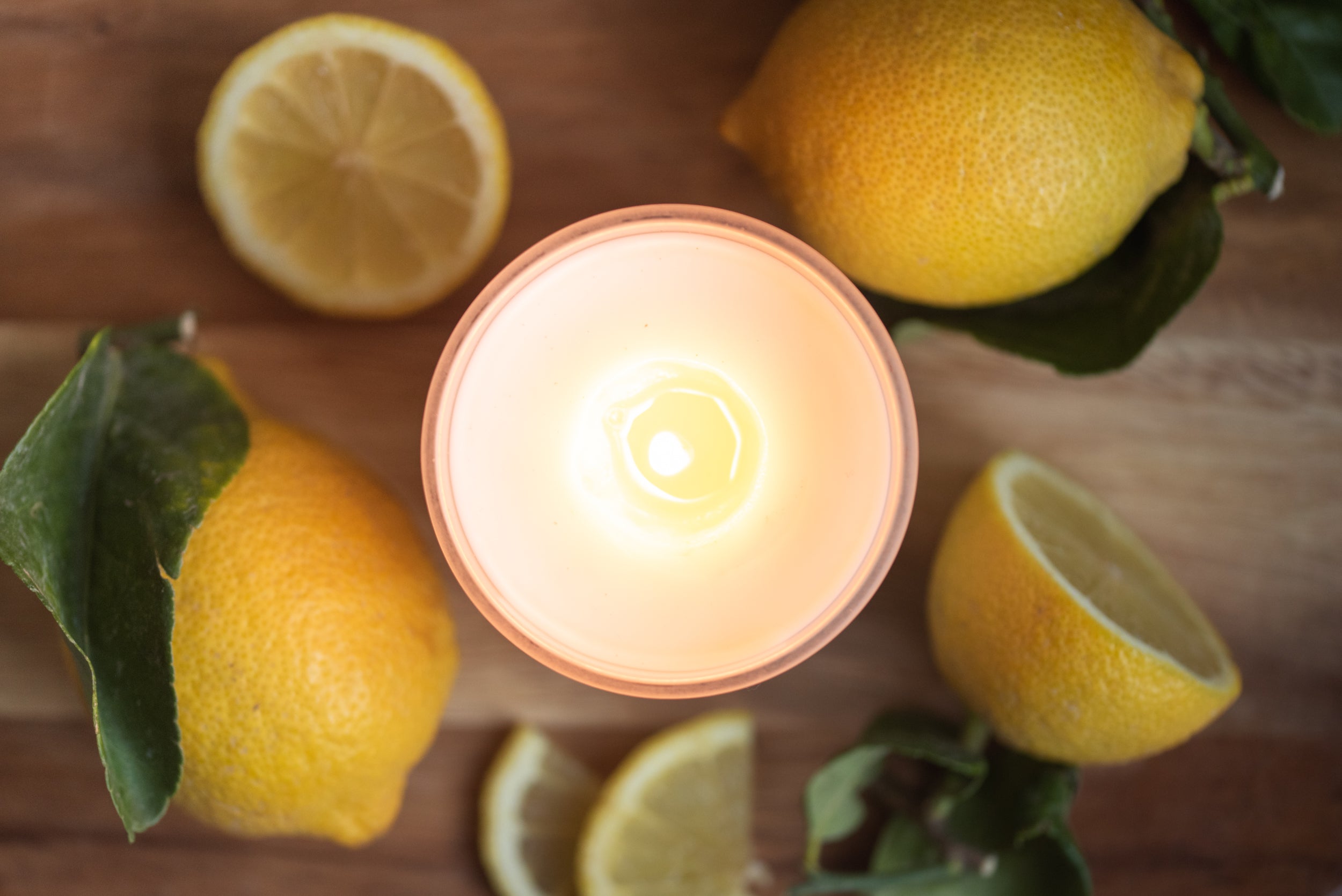 Clean Citrus - 450g - Organic & Vegan Scented Candles | Ocoee House