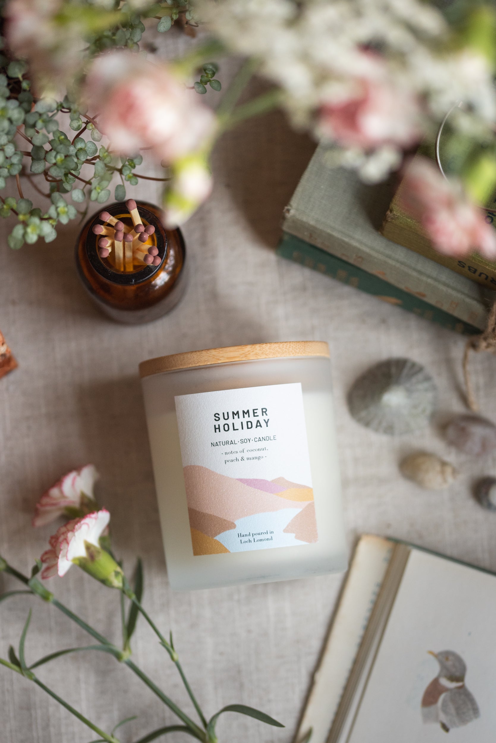 Summer Holiday - 450g - Organic & Vegan Scented Candles | Ocoee House