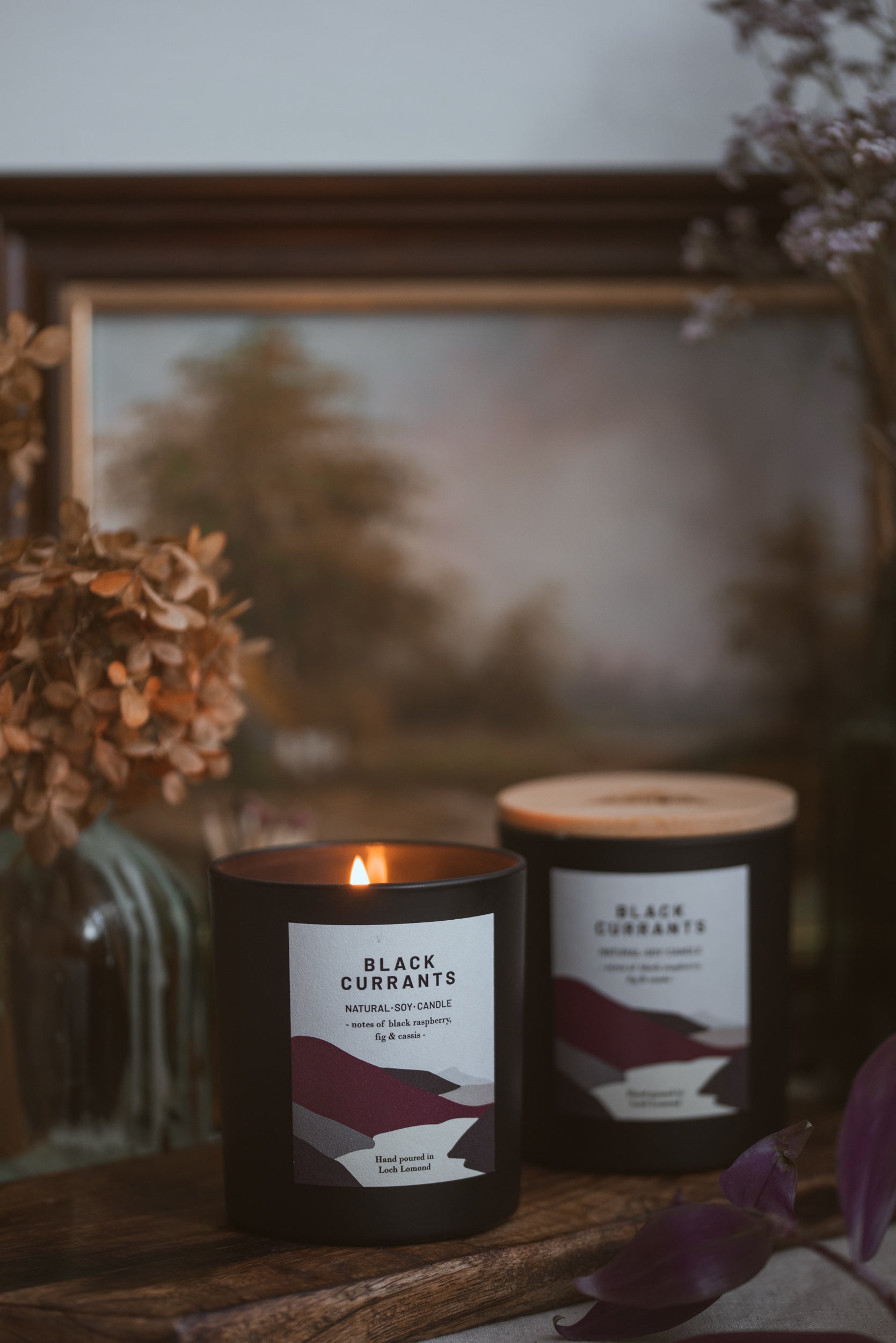 Black Currants - 760g - Organic & Vegan Scented Candles | Ocoee House