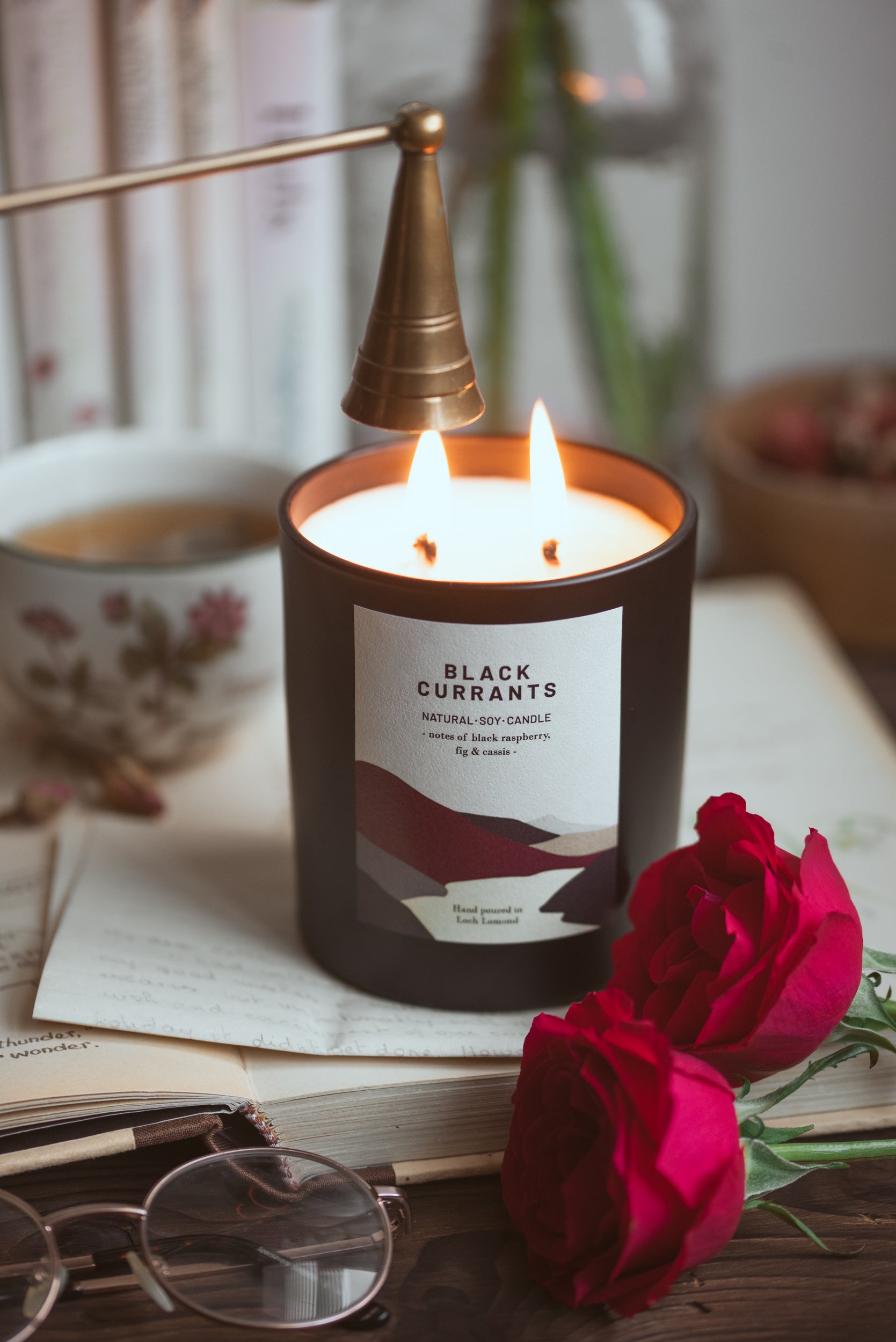 Black Currants - 760g - Organic & Vegan Scented Candles | Ocoee House