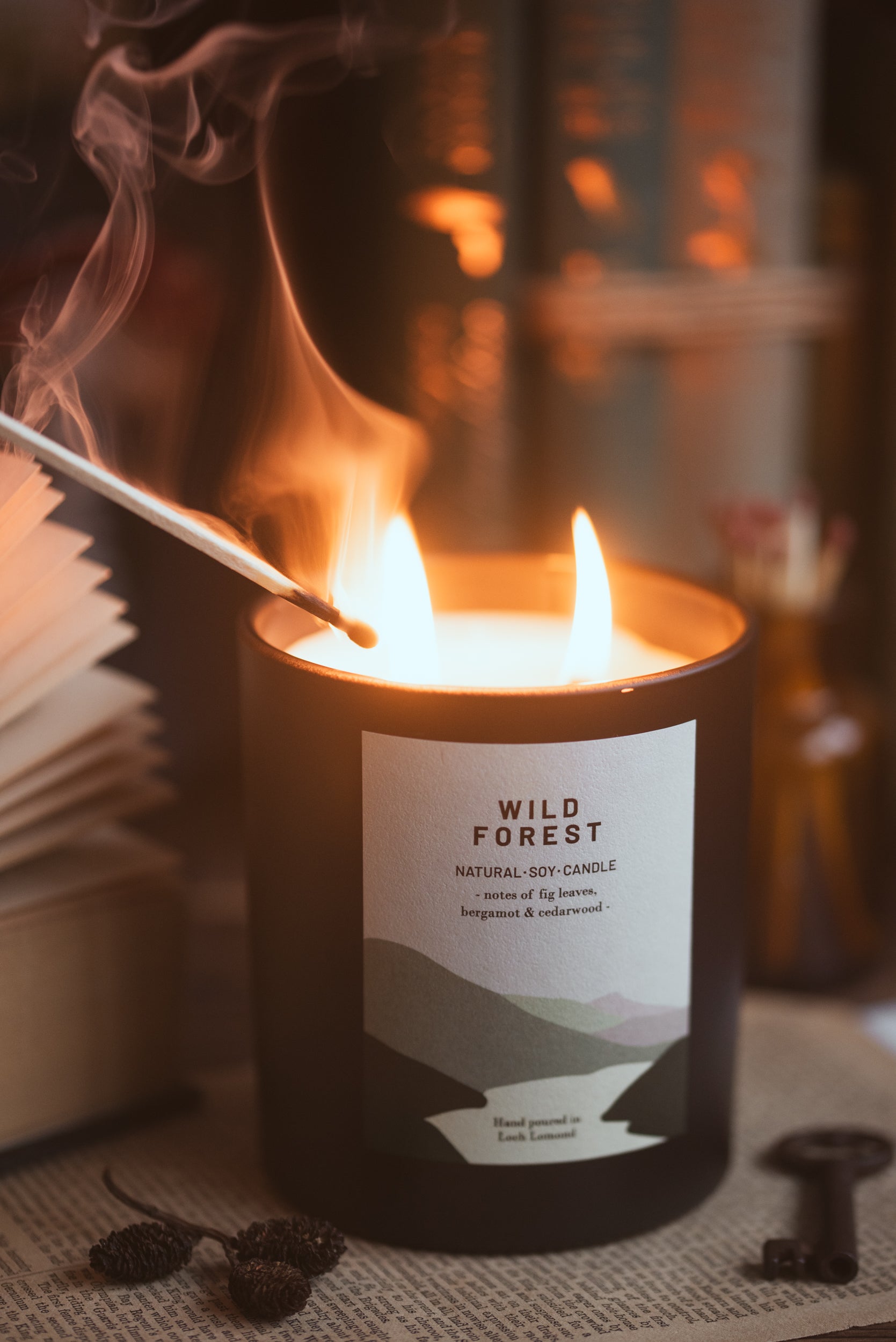 Wild Forest - 760g - Organic & Vegan Scented Candles | Ocoee House