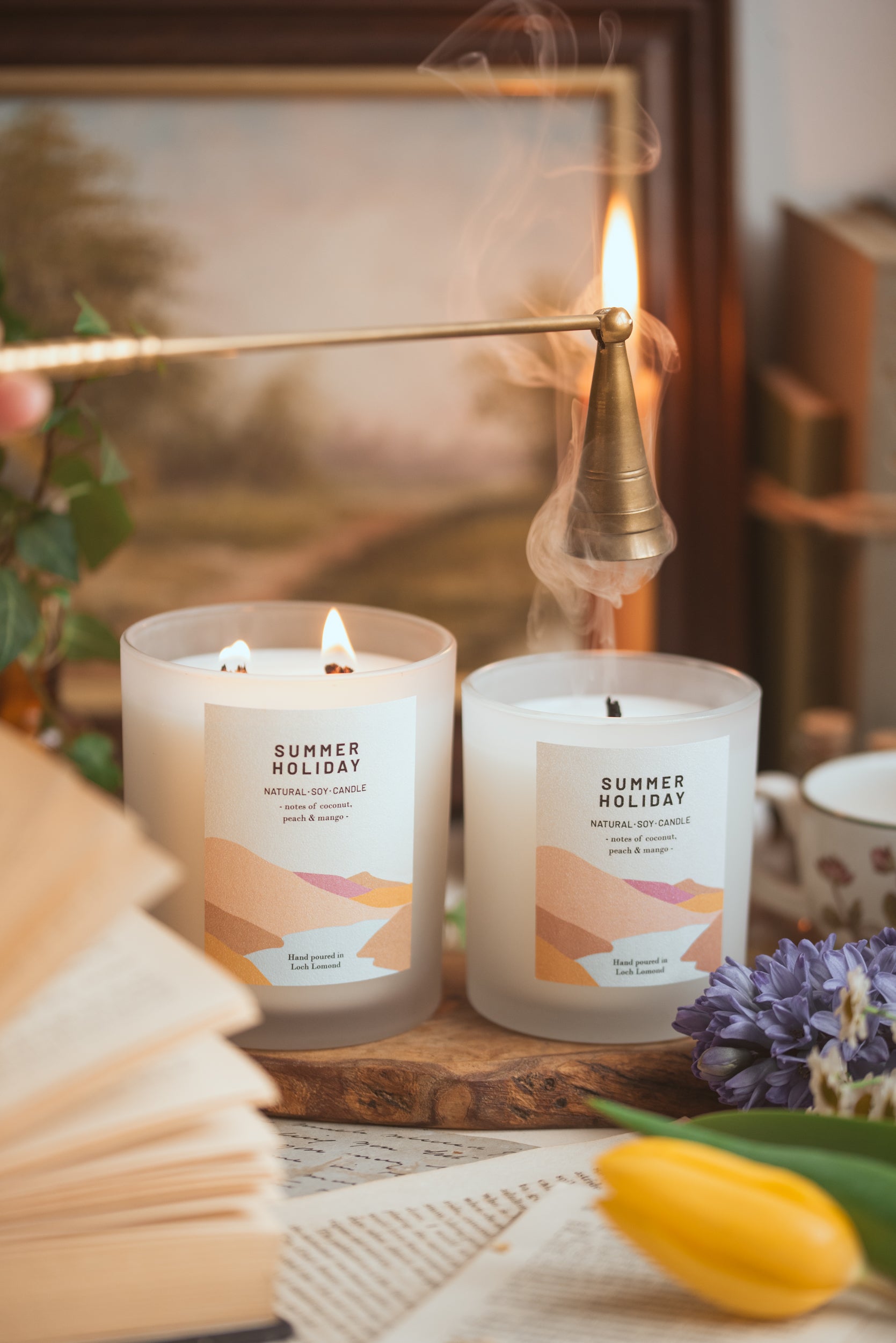 Summer Holiday - 760g - Organic & Vegan Scented Candles | Ocoee House
