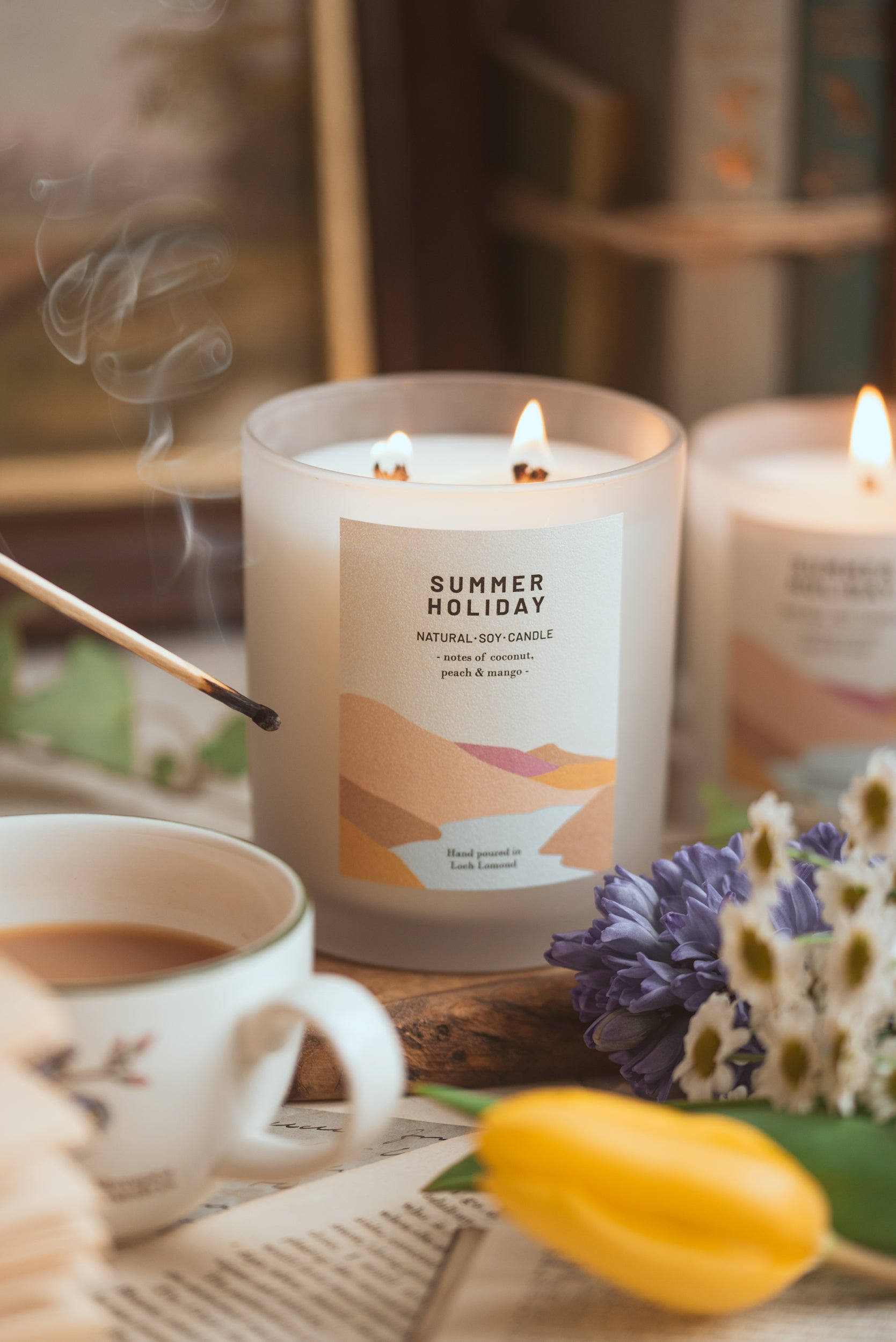 Summer Holiday - 760g - Organic & Vegan Scented Candles | Ocoee House