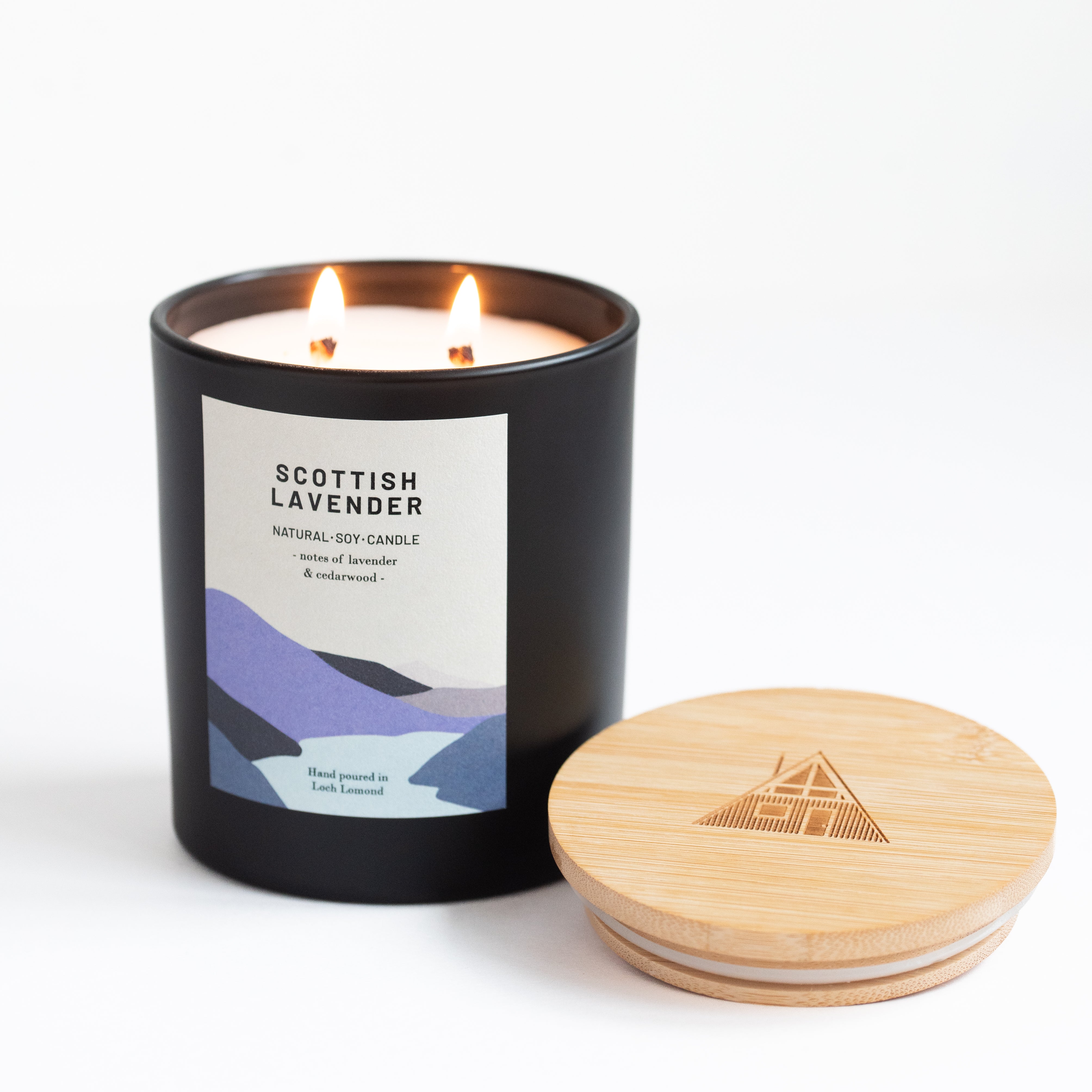 Scottish Lavender - 760g - Organic & Vegan Scented Candles | Ocoee House