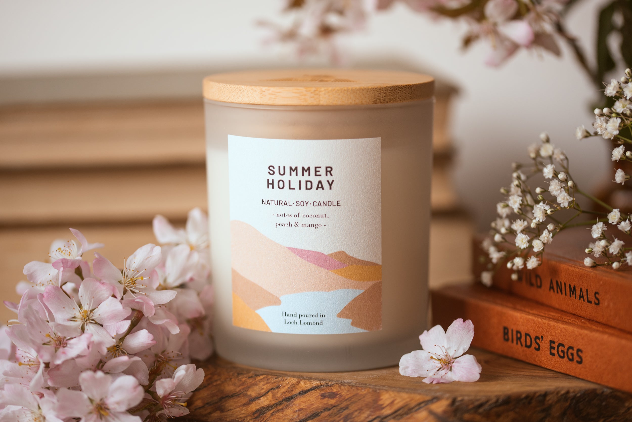 Summer Holiday - 450g - Organic & Vegan Scented Candles | Ocoee House