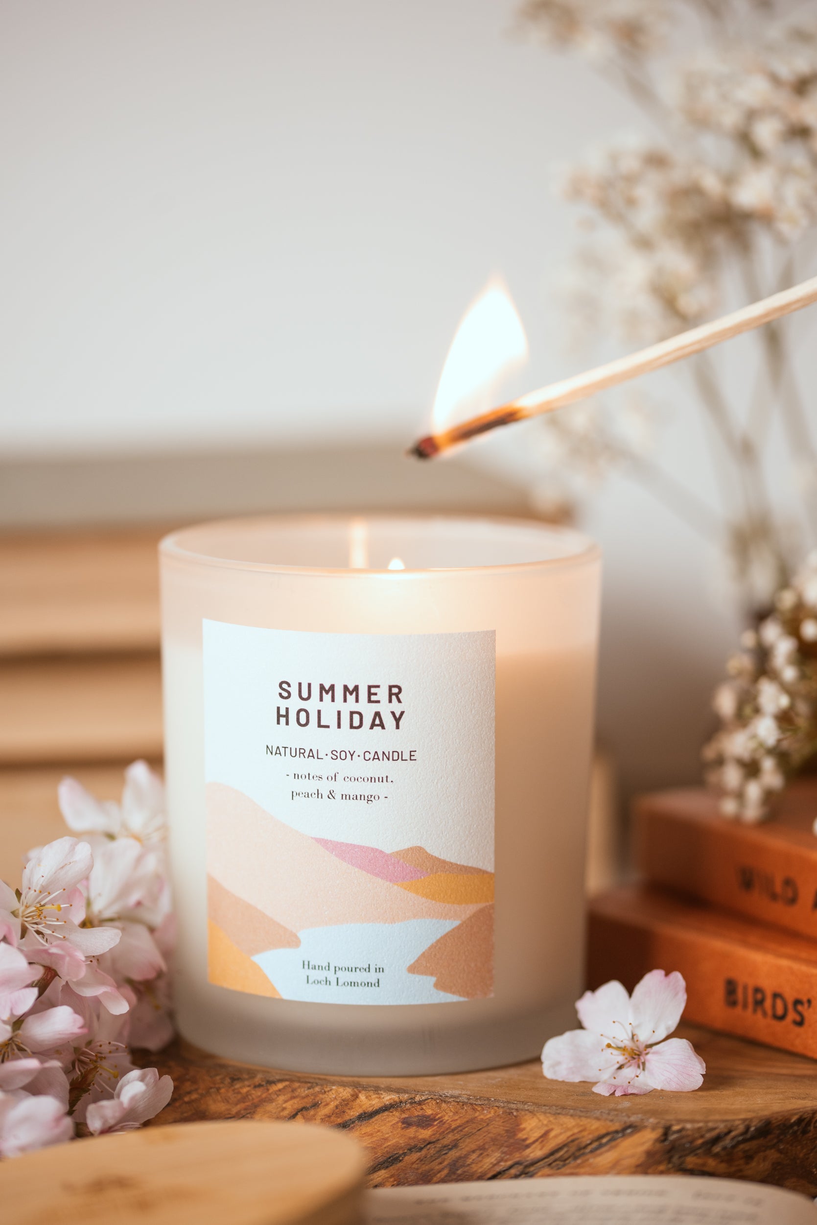 Summer Holiday - 450g - Organic & Vegan Scented Candles | Ocoee House