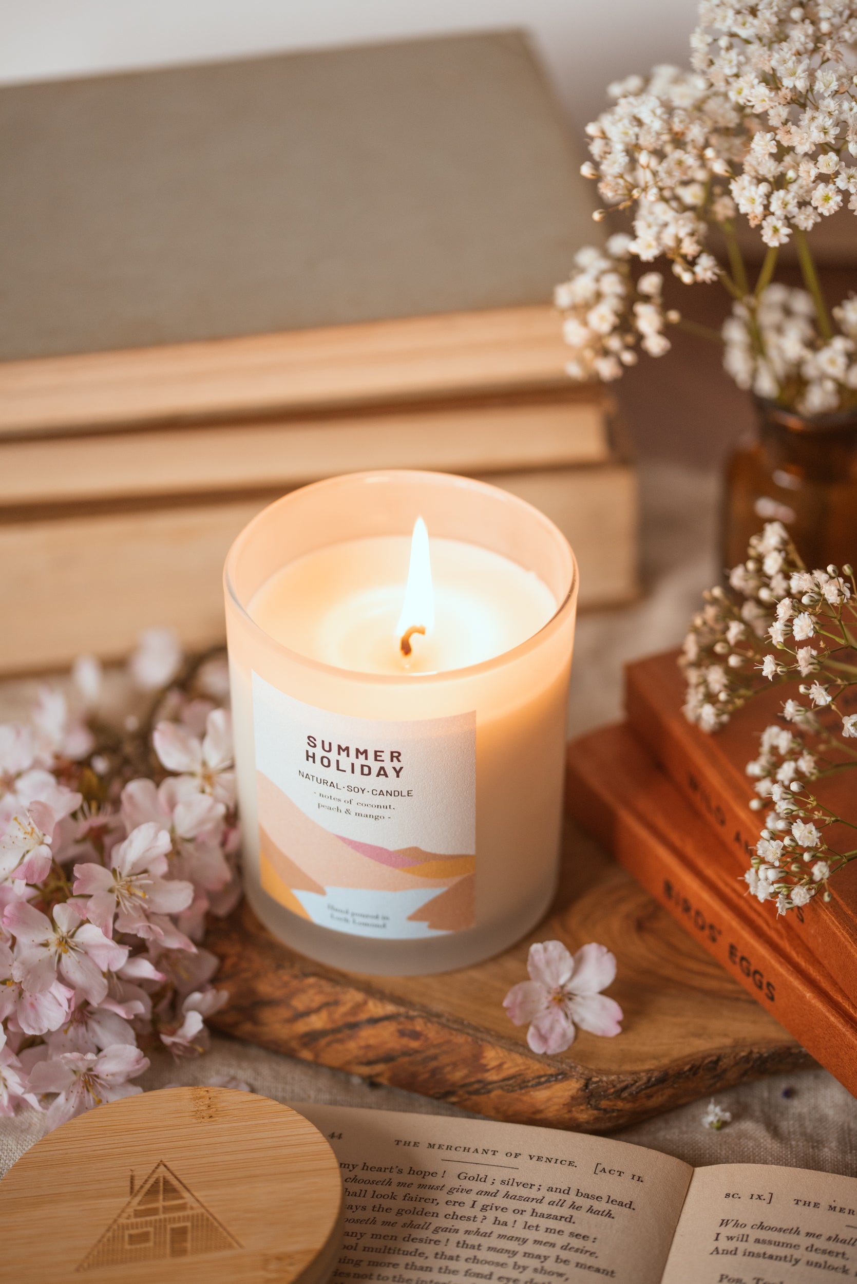 Summer Holiday - 450g - Organic & Vegan Scented Candles | Ocoee House