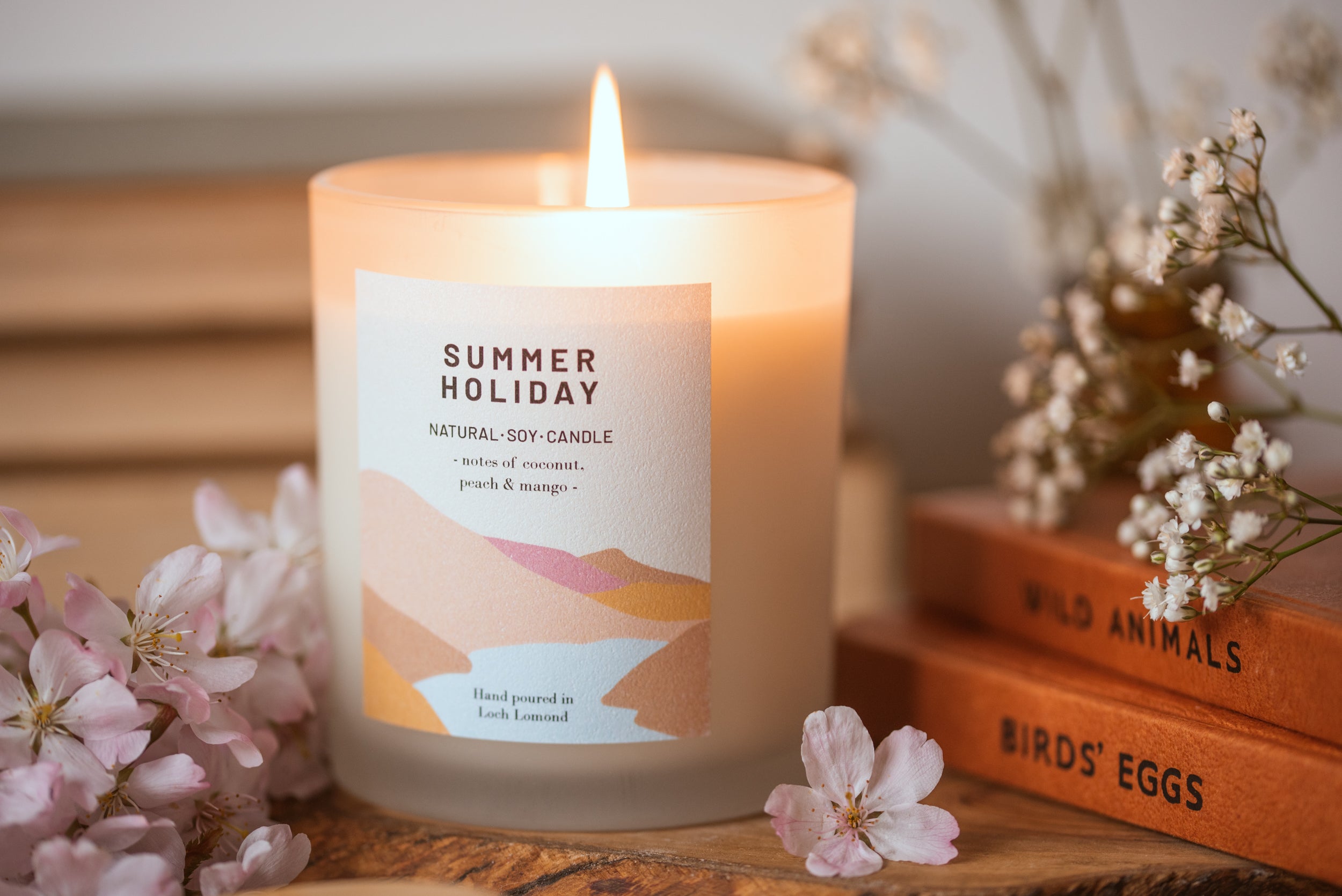 Summer Holiday - 450g - Organic & Vegan Scented Candles | Ocoee House