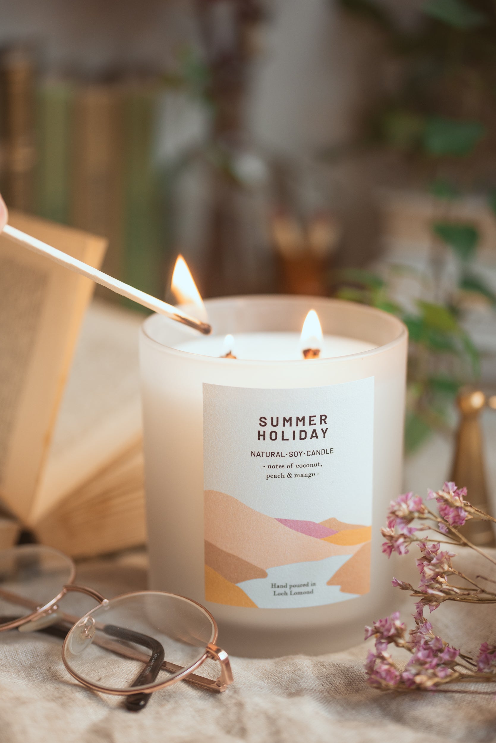 Summer Holiday - 760g - Organic & Vegan Scented Candles | Ocoee House