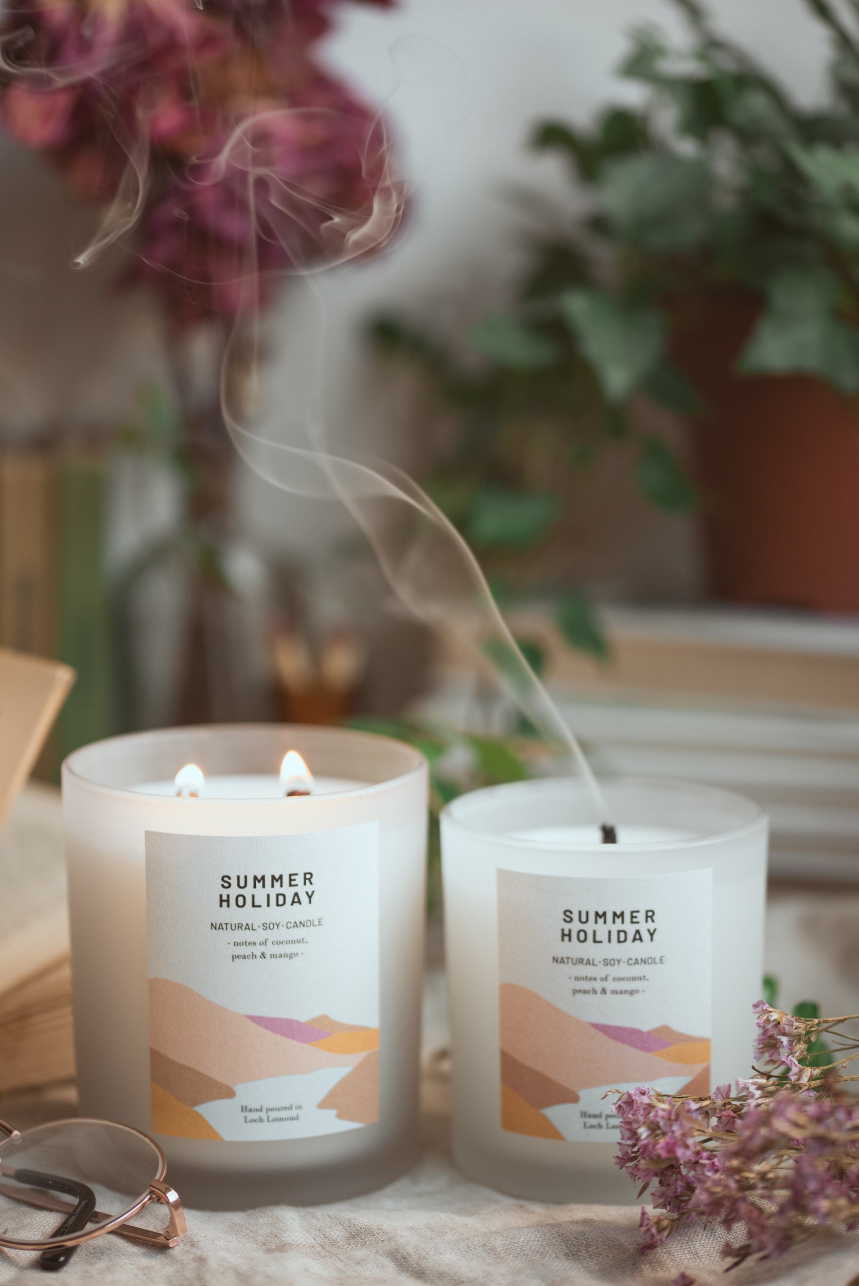 Summer Holiday - 760g - Organic & Vegan Scented Candles | Ocoee House