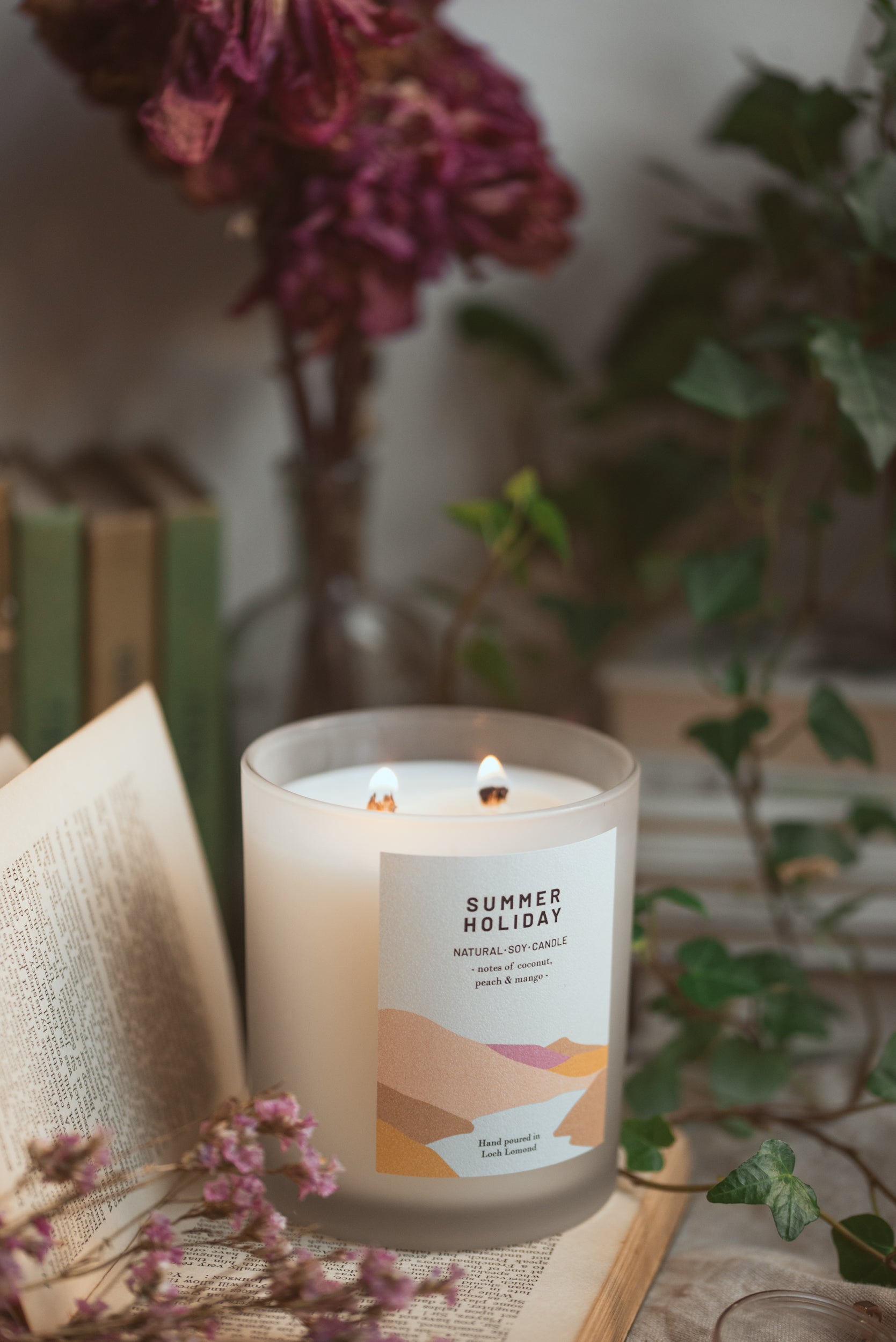 Summer Holiday - 760g - Organic & Vegan Scented Candles | Ocoee House