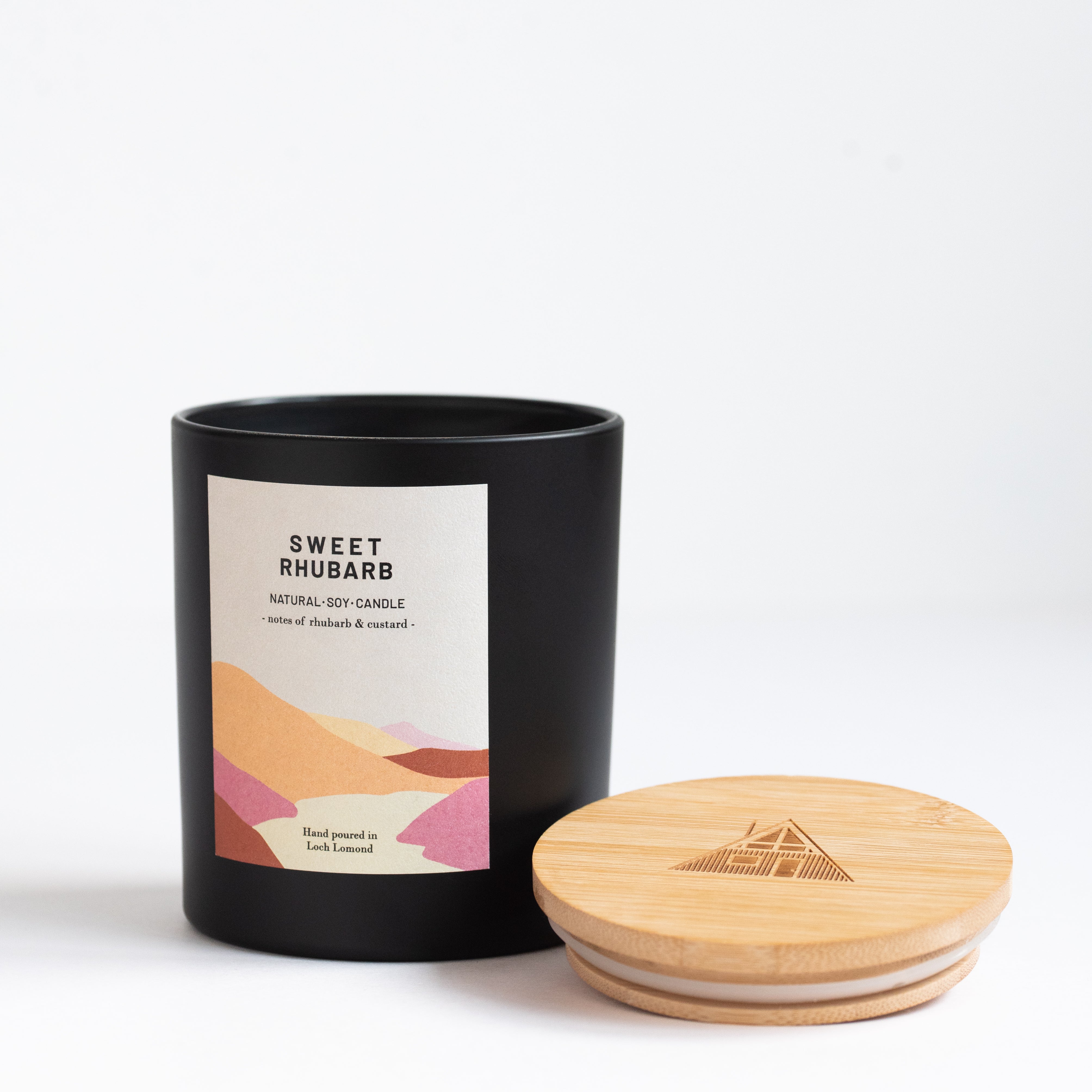 Sweet Rhubarb - 760g - Organic & Vegan Scented Candles | Ocoee House