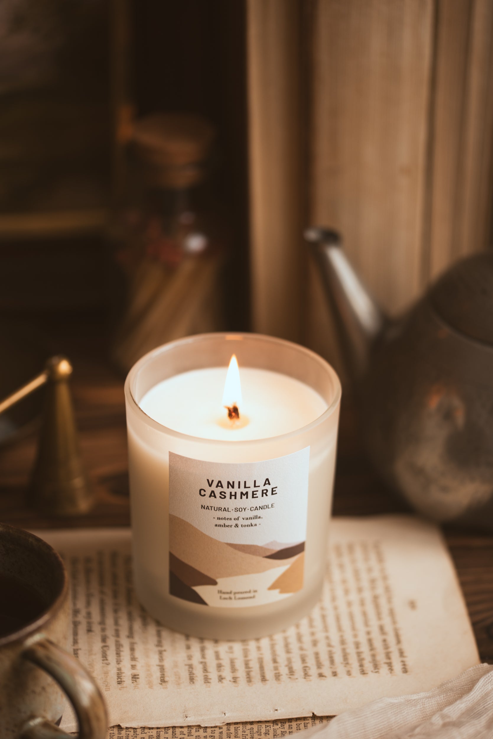 Vanilla Cashmere - 450g - Organic & Vegan Scented Candles | Ocoee House
