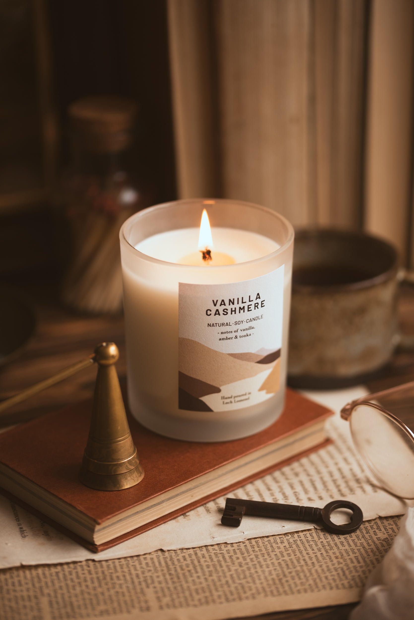 Vanilla Cashmere - 450g - Organic & Vegan Scented Candles | Ocoee House