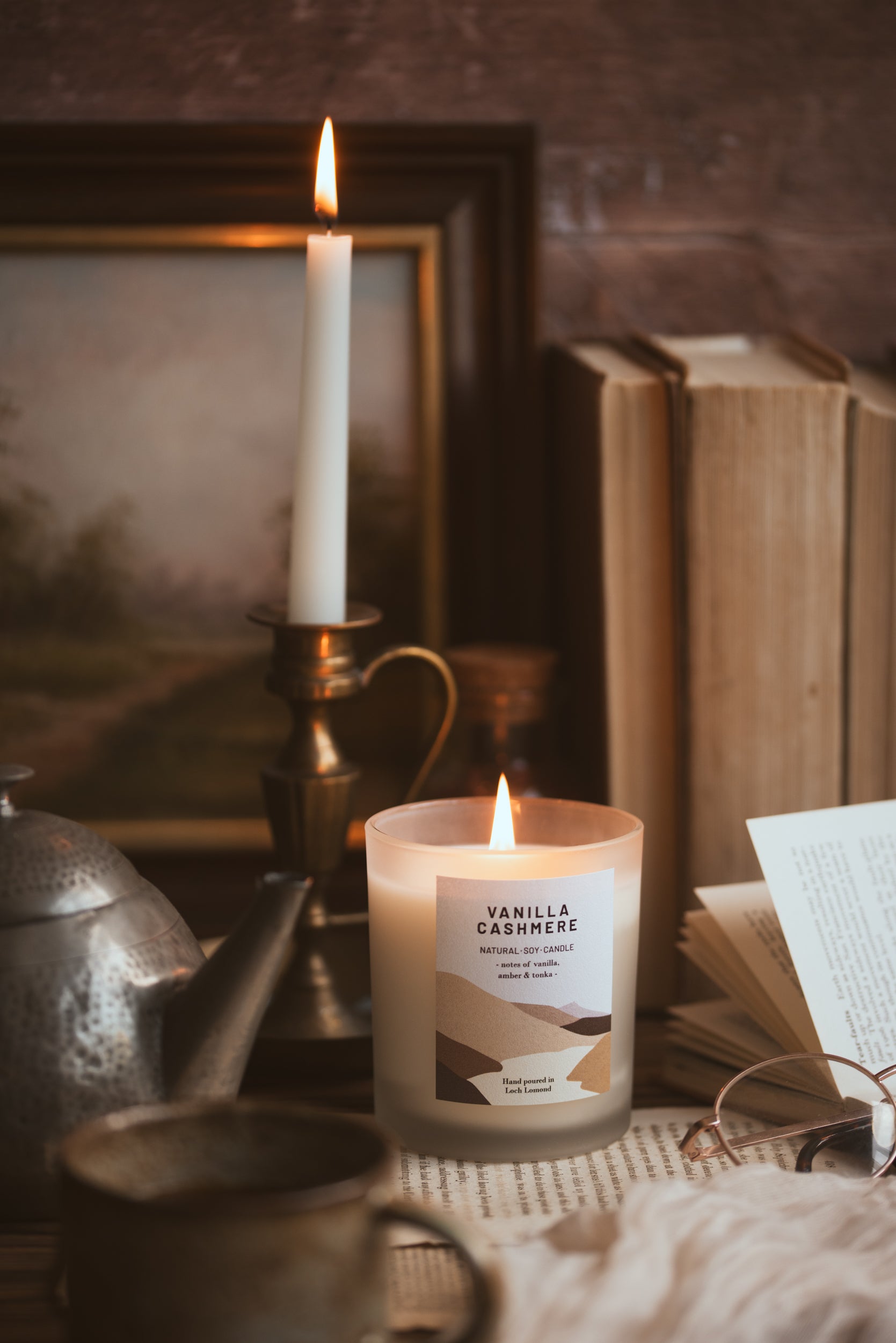 Vanilla Cashmere - 450g - Organic & Vegan Scented Candles | Ocoee House