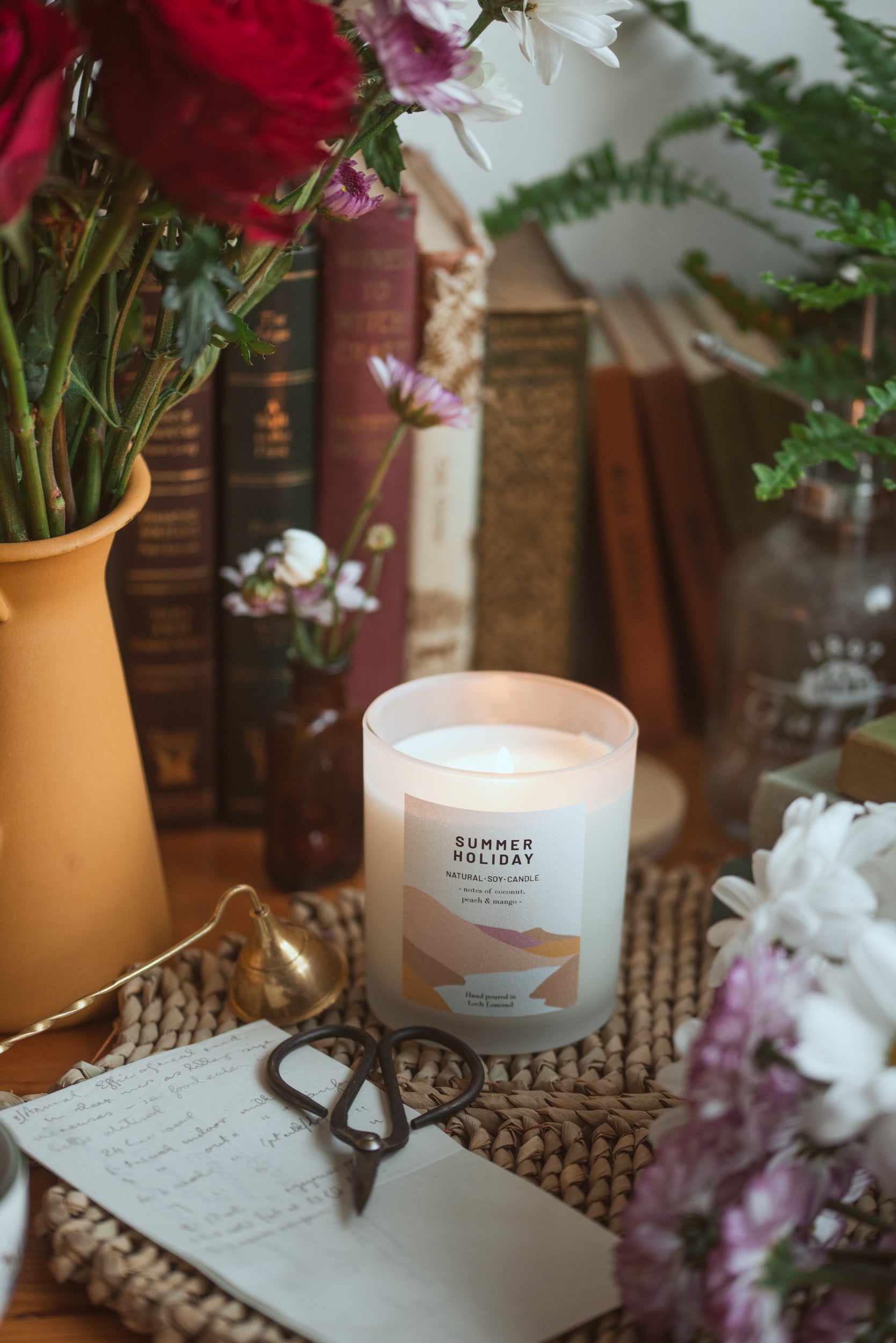 Summer Holiday - Organic & Vegan Scented Candles | Ocoee House