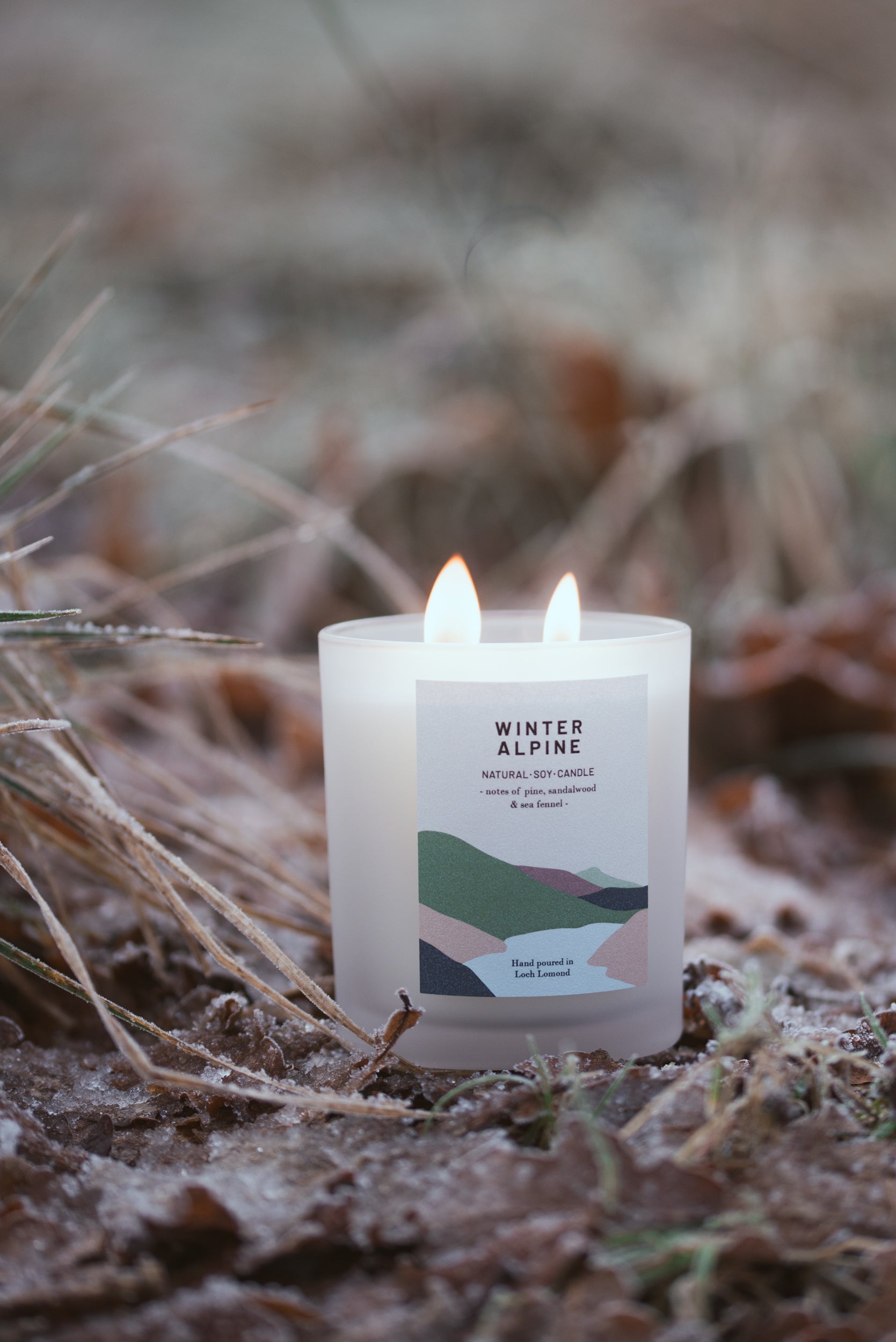 Winter Alpine - 760g - Organic & Vegan Scented Candles | Ocoee House
