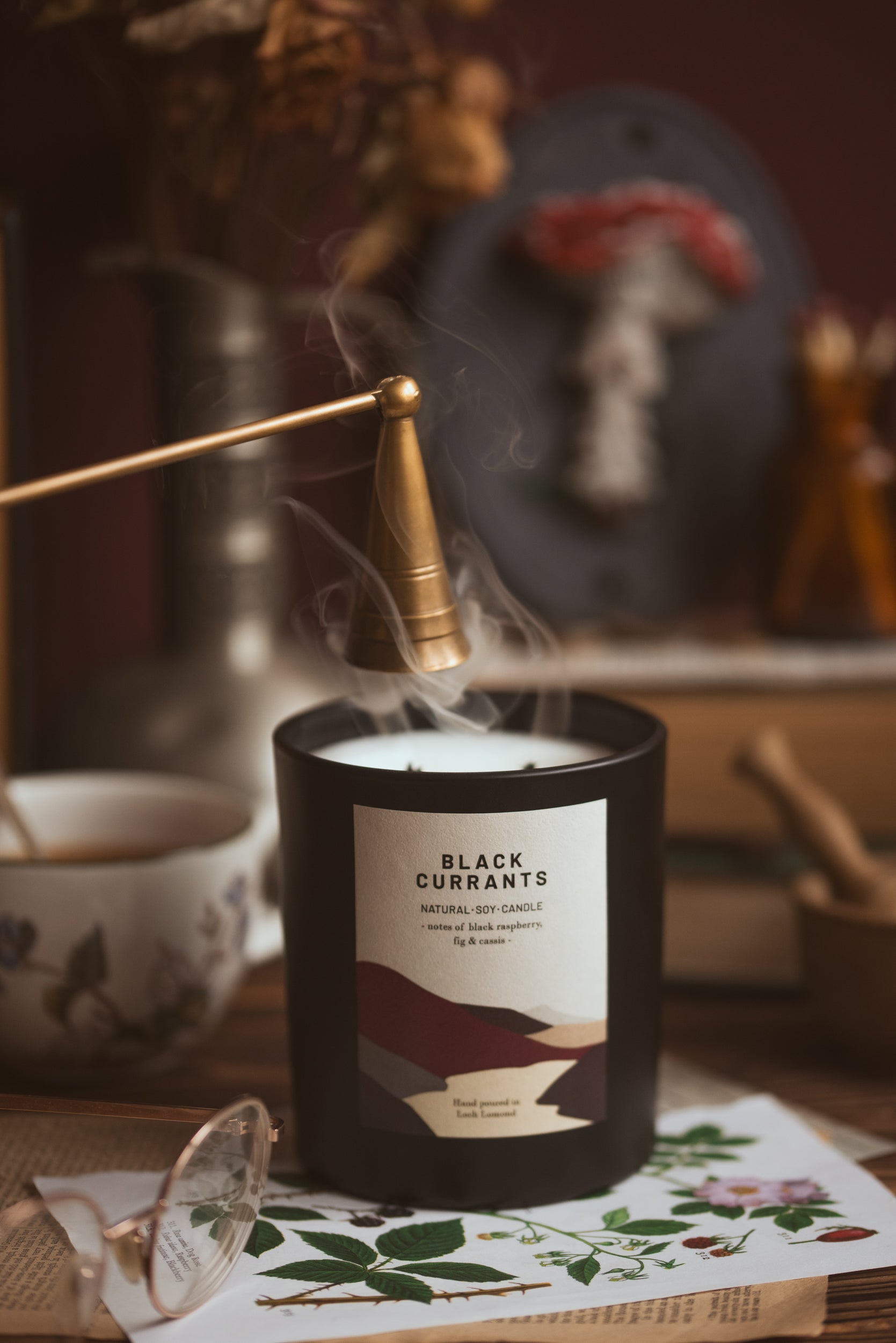 Black Currants - 760g - Organic & Vegan Scented Candles | Ocoee House