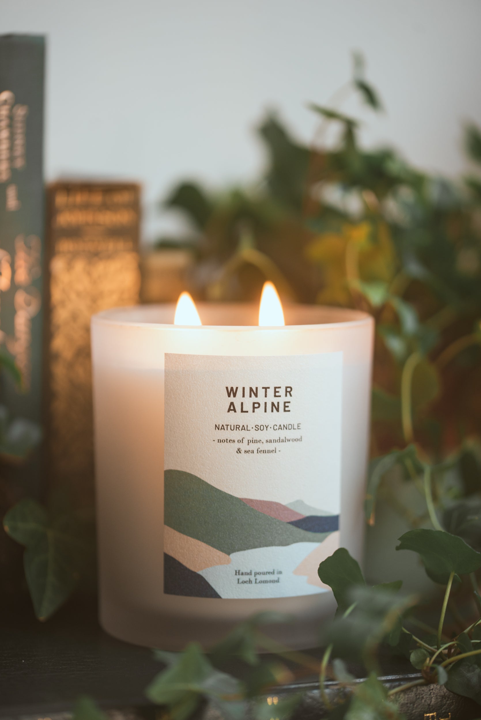 Winter Alpine - 760g - Organic & Vegan Scented Candles | Ocoee House