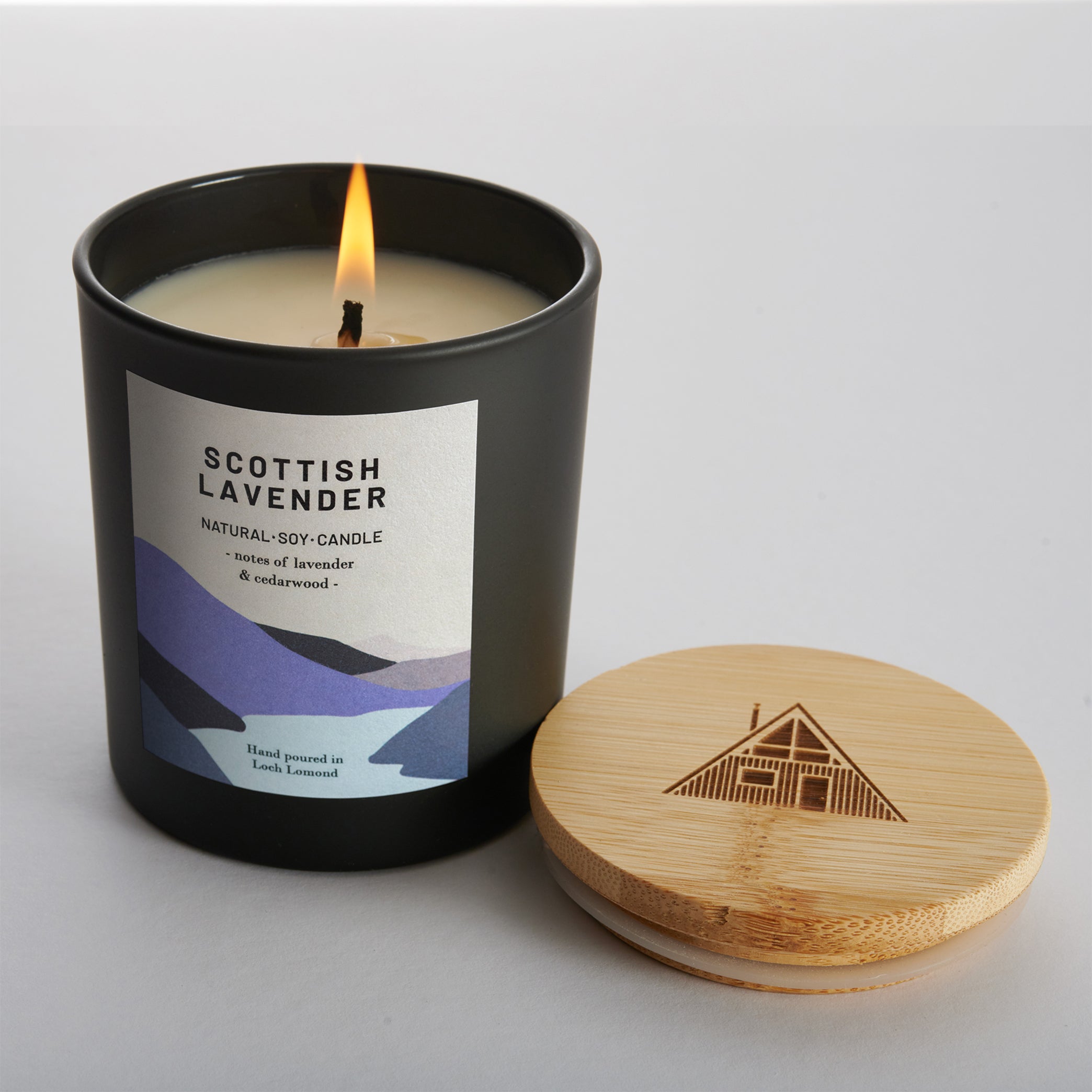 Scottish Lavender - 450g - Organic & Vegan Scented Candles | Ocoee House