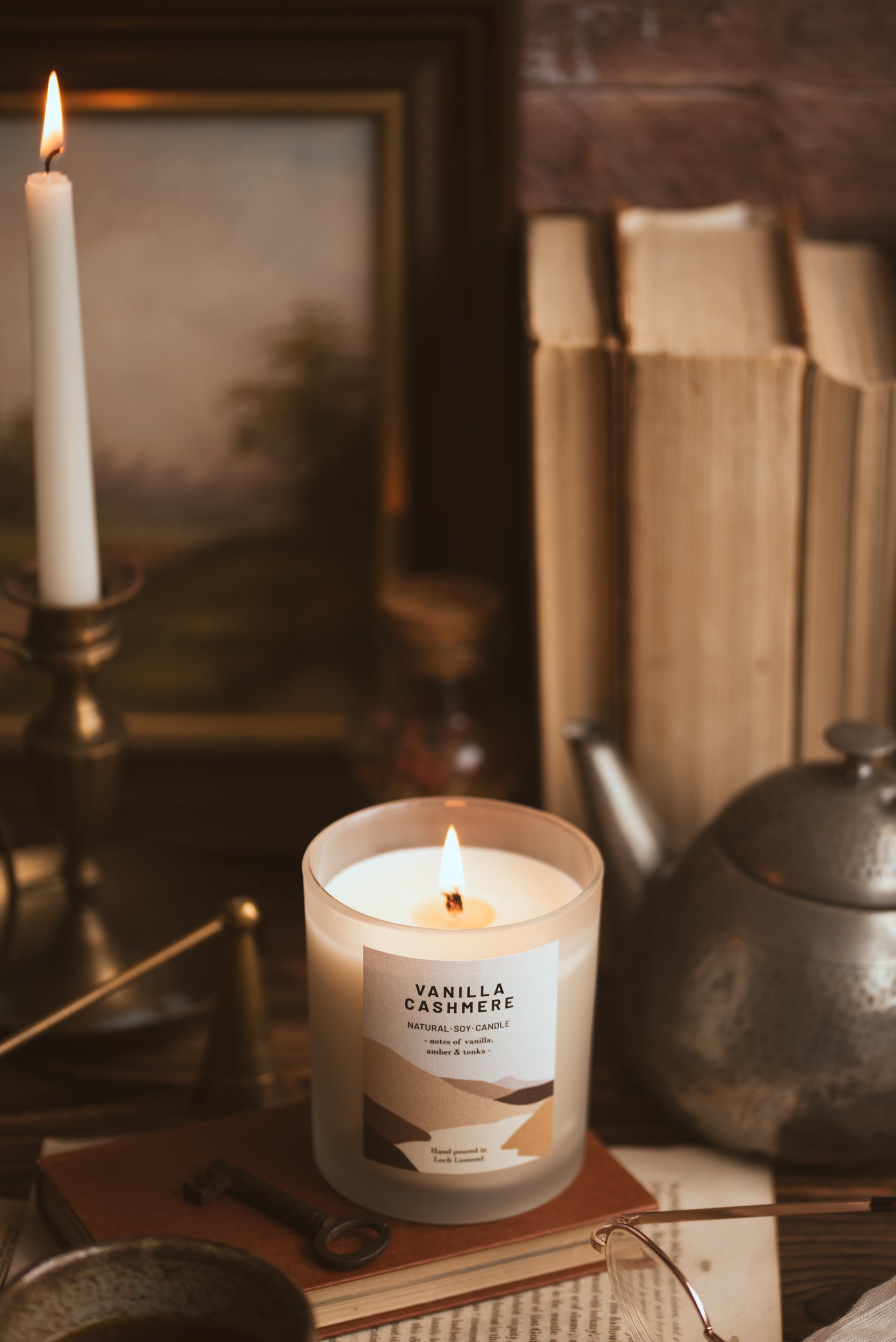 Vanilla Cashmere - 450g - Organic & Vegan Scented Candles | Ocoee House