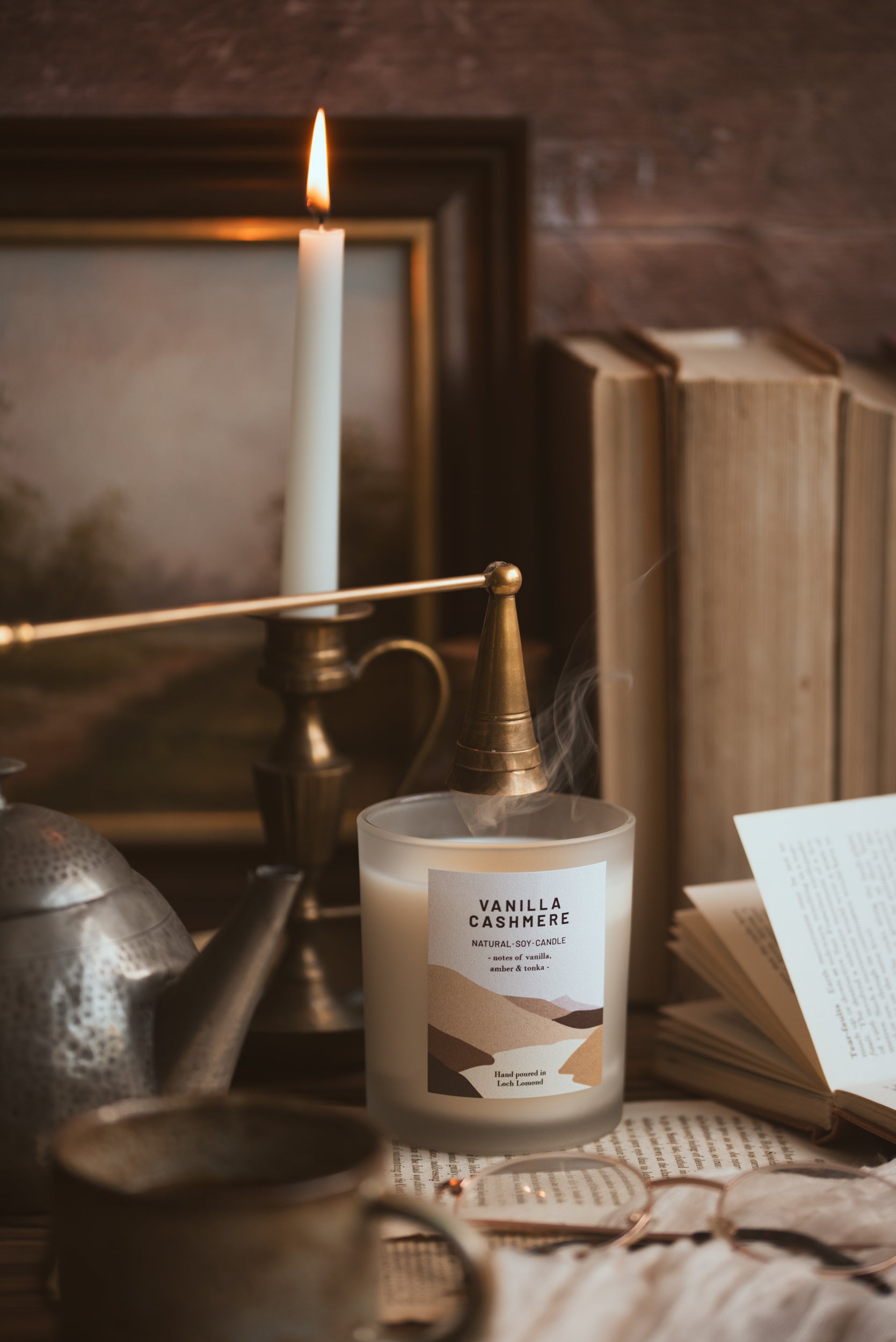 Vanilla Cashmere - 450g - Organic & Vegan Scented Candles | Ocoee House