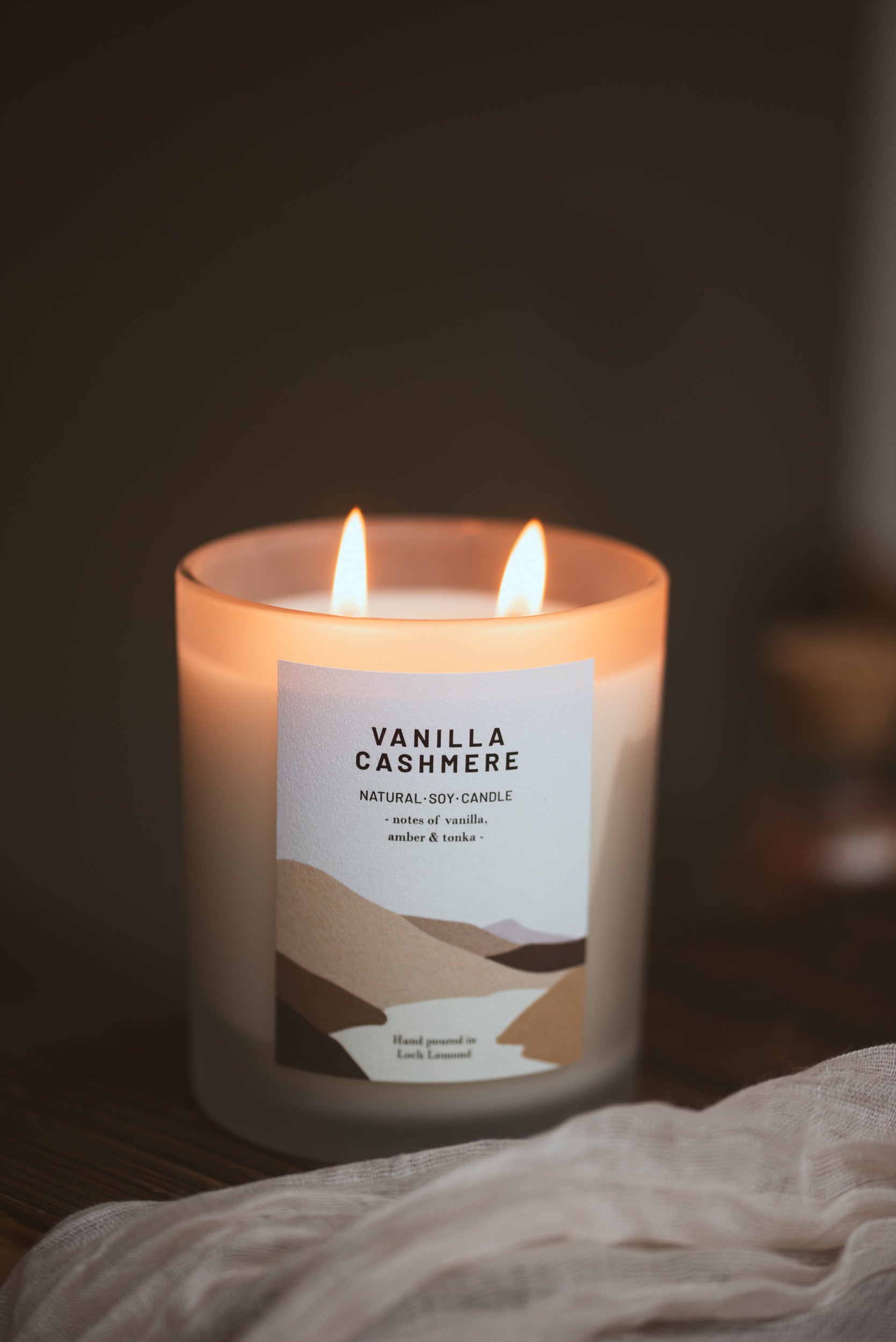 Vanilla Cashmere - 760g - Organic & Vegan Scented Candles | Ocoee House